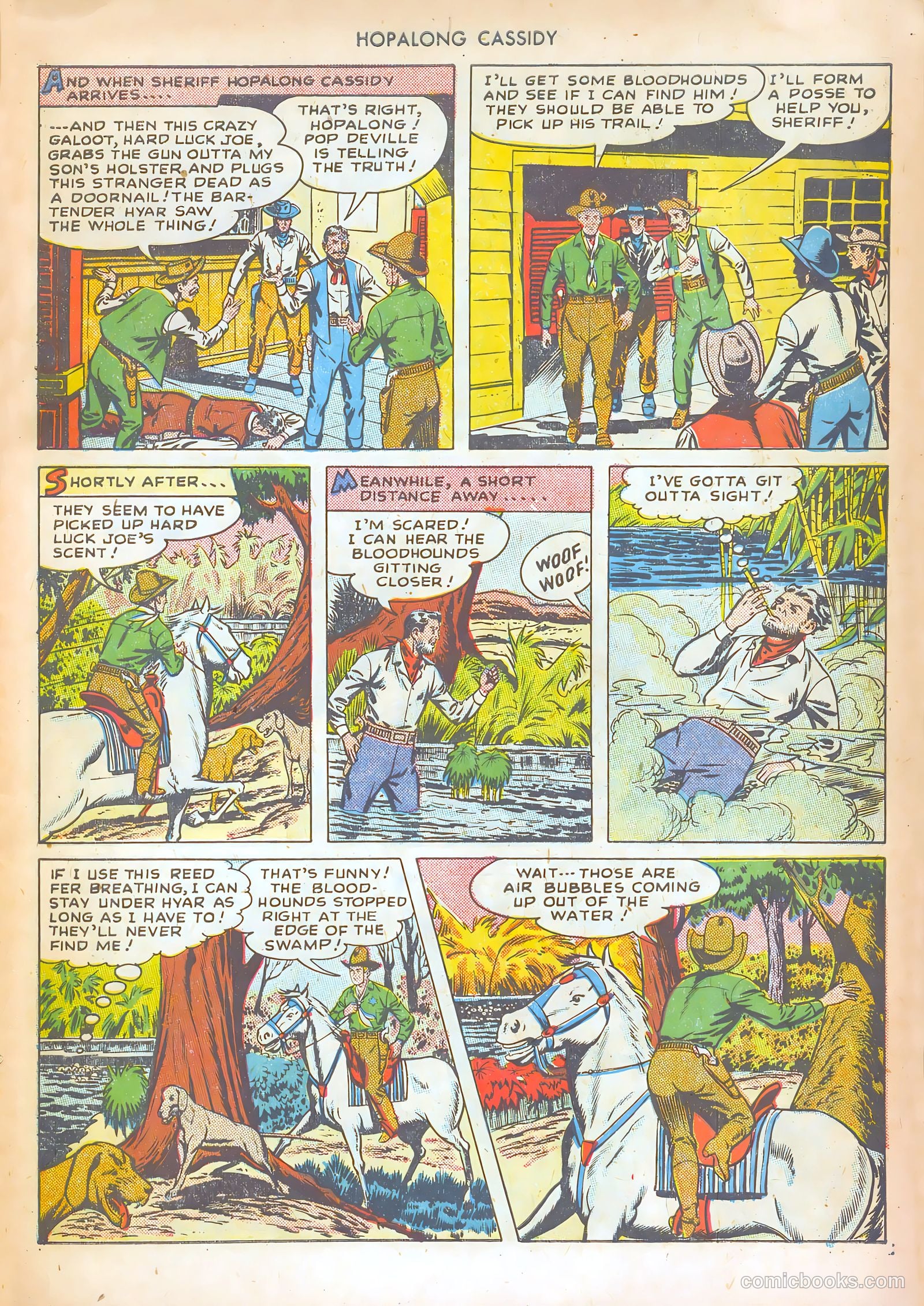 Hopalong Cassidy #29 — page 21 of 52