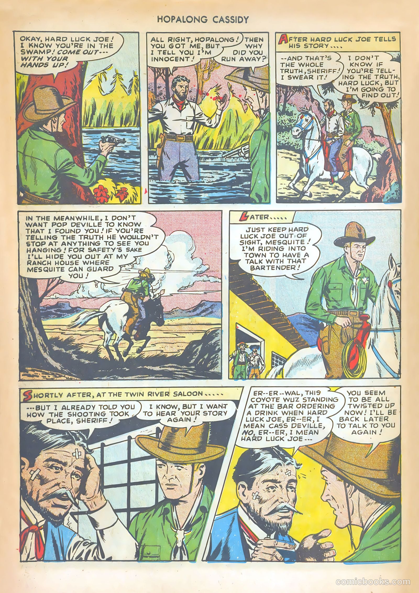 Hopalong Cassidy #29 — page 22 of 52