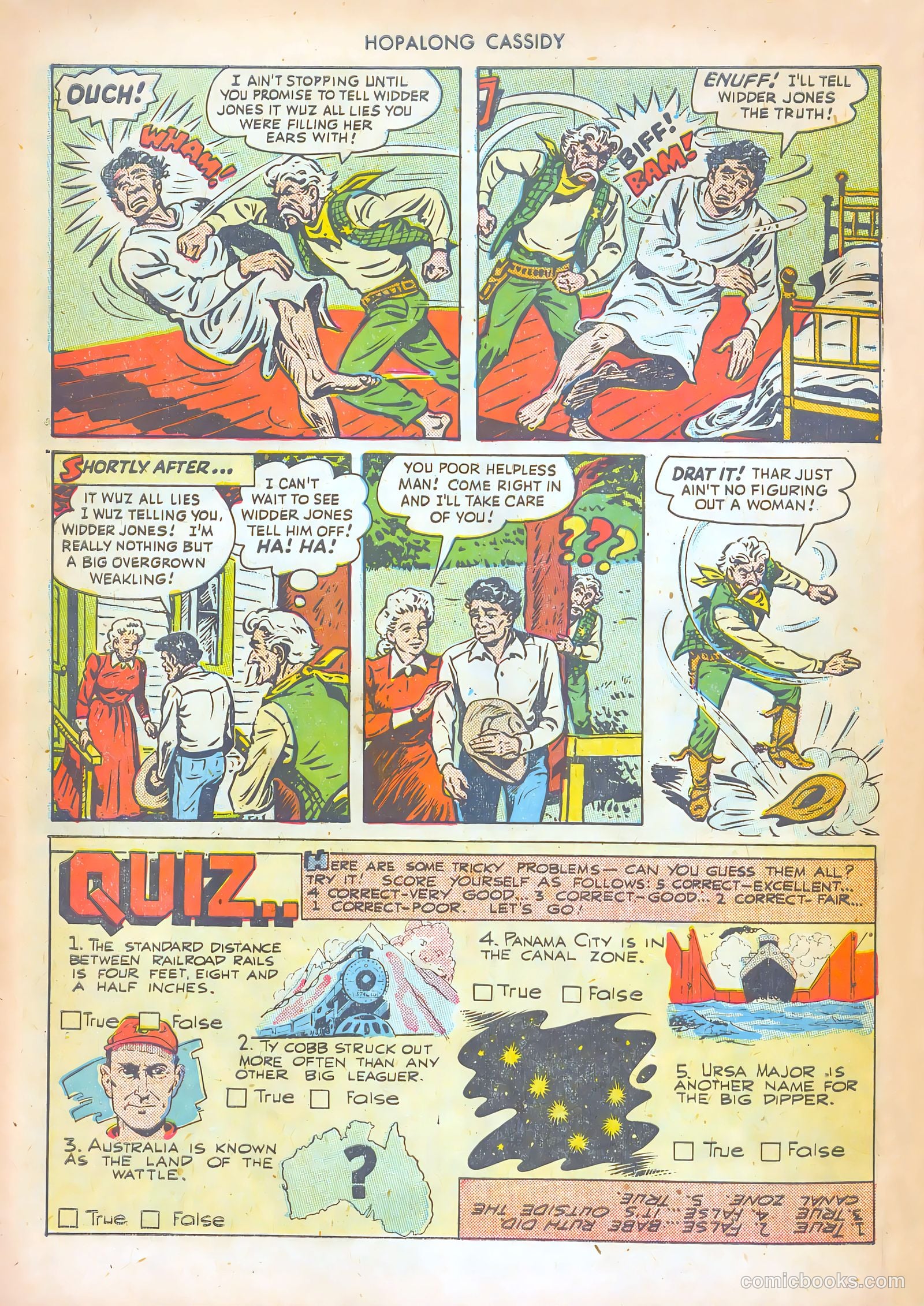 Hopalong Cassidy #29 — page 32 of 52