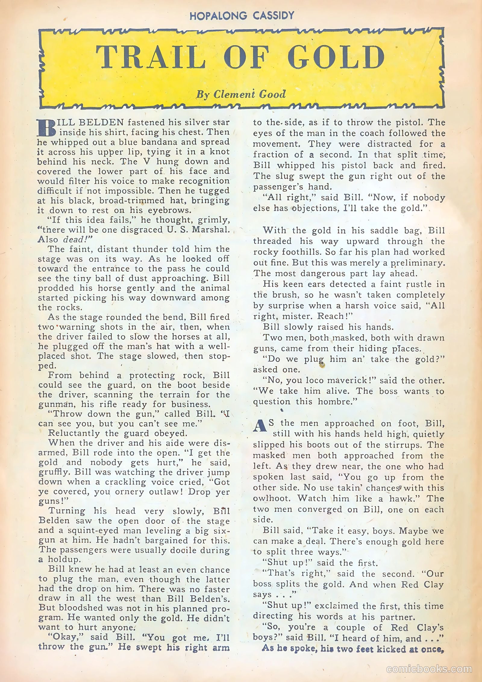 Hopalong Cassidy #29 — page 38 of 52