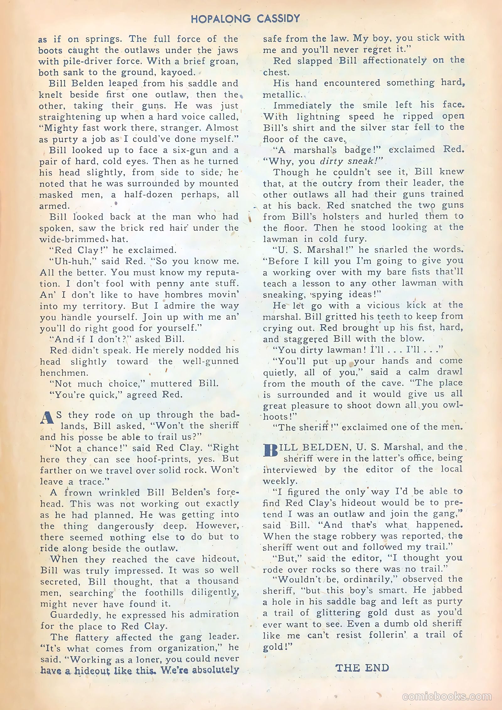 Hopalong Cassidy #29 — page 39 of 52