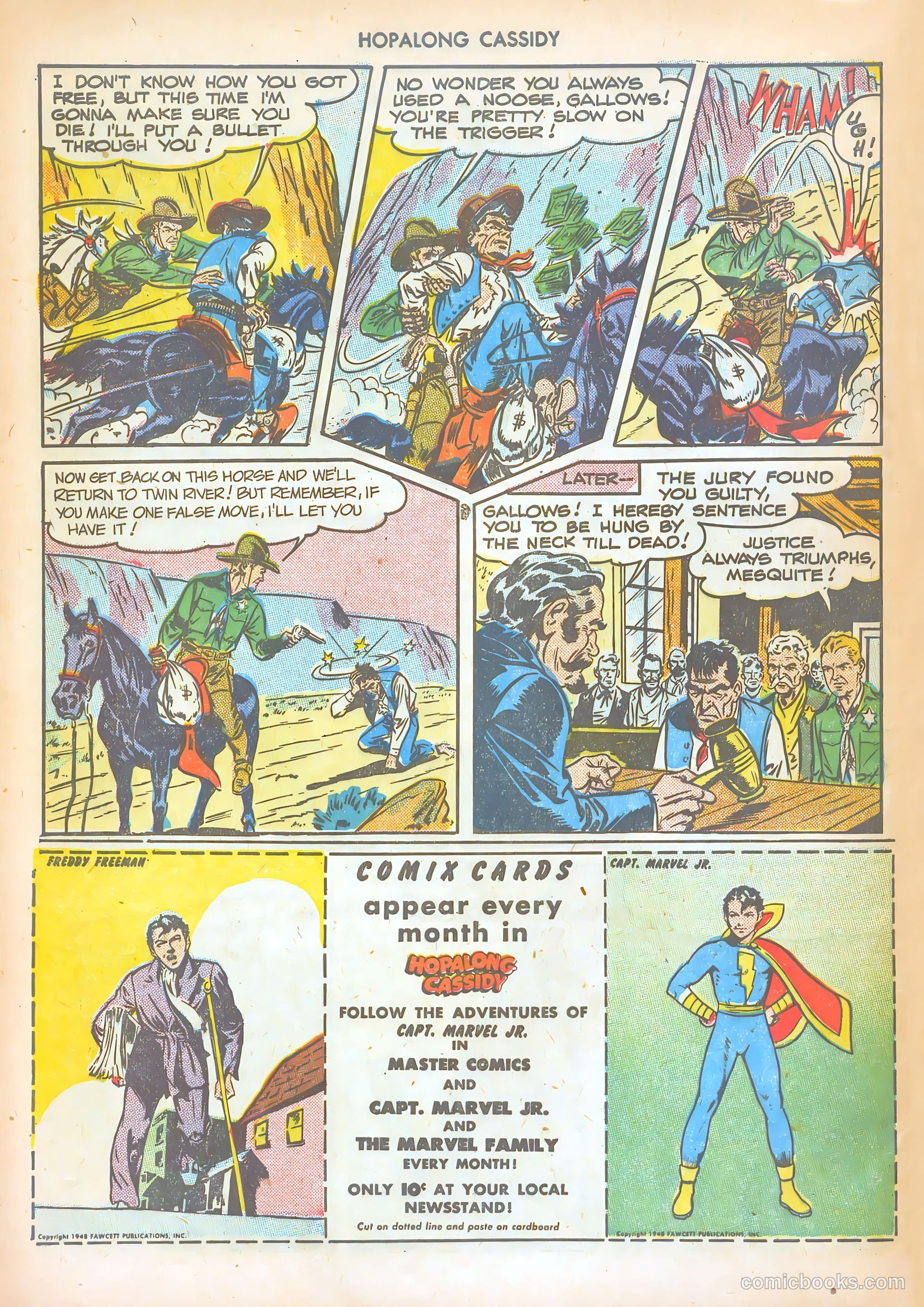 Hopalong Cassidy #29 — page 48 of 52