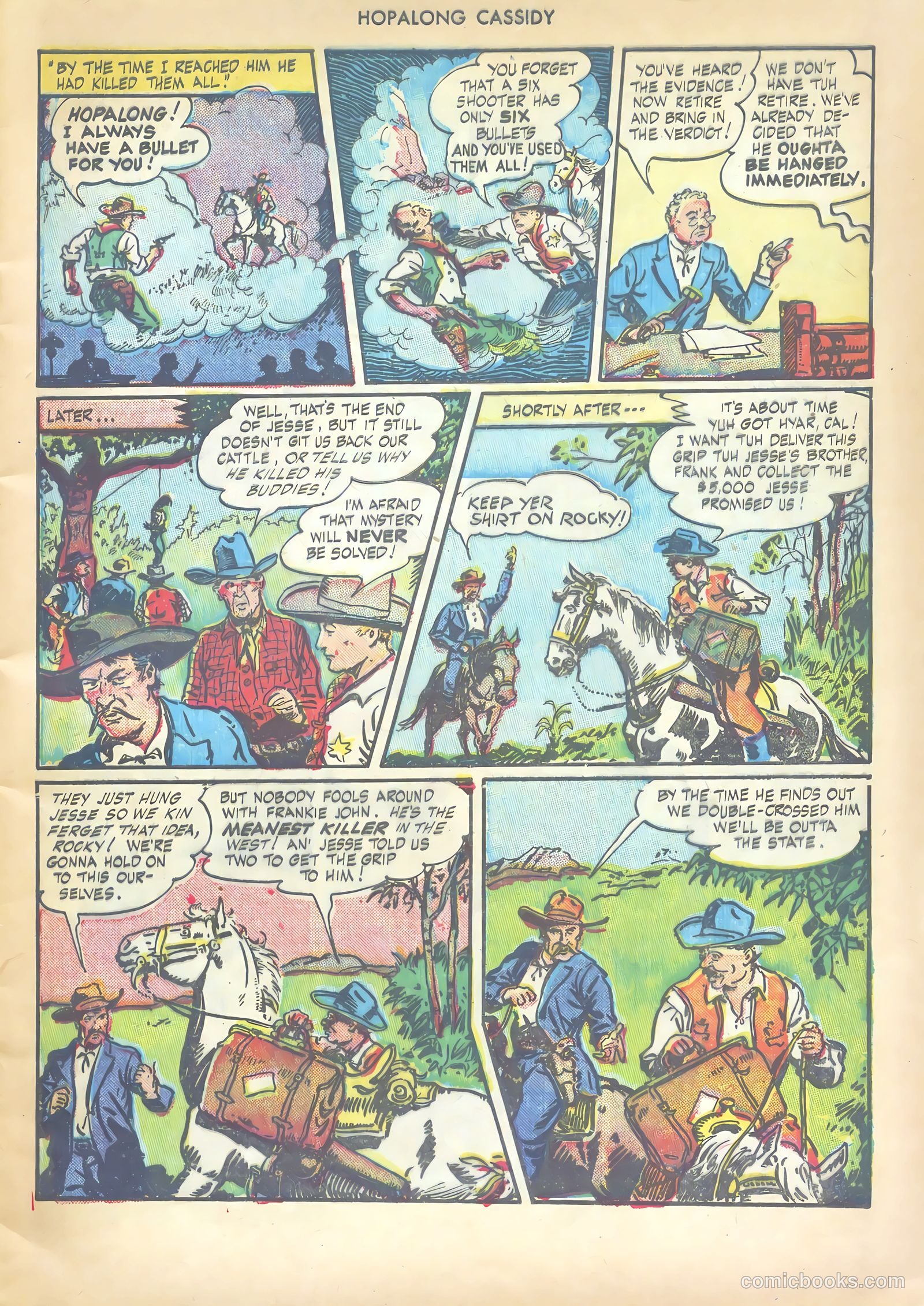 Hopalong Cassidy #3 — page 5 of 52
