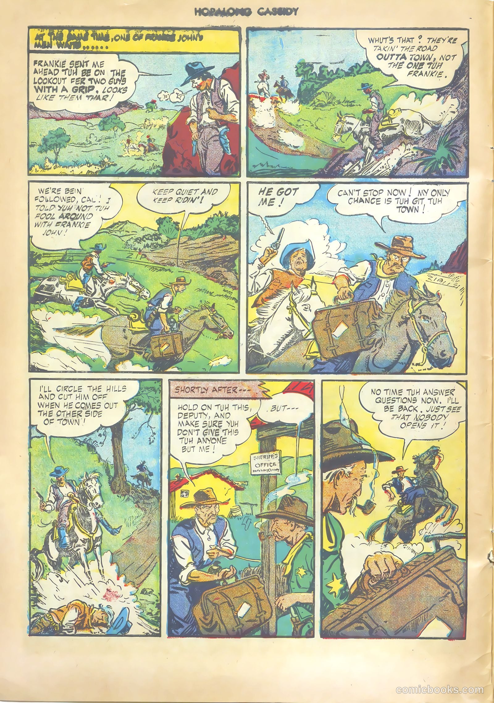 Hopalong Cassidy #3 — page 6 of 52
