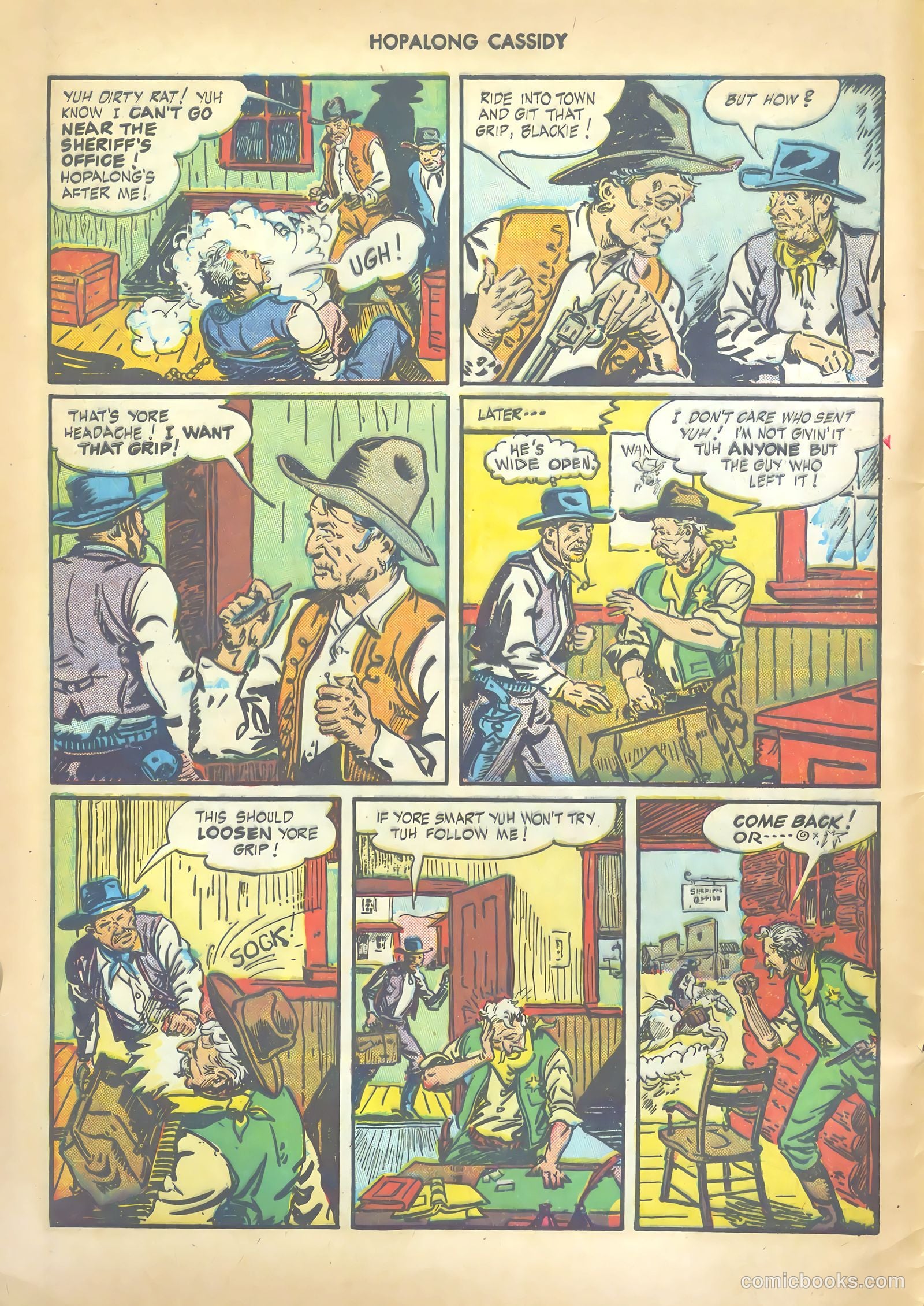 Hopalong Cassidy #3 — page 8 of 52