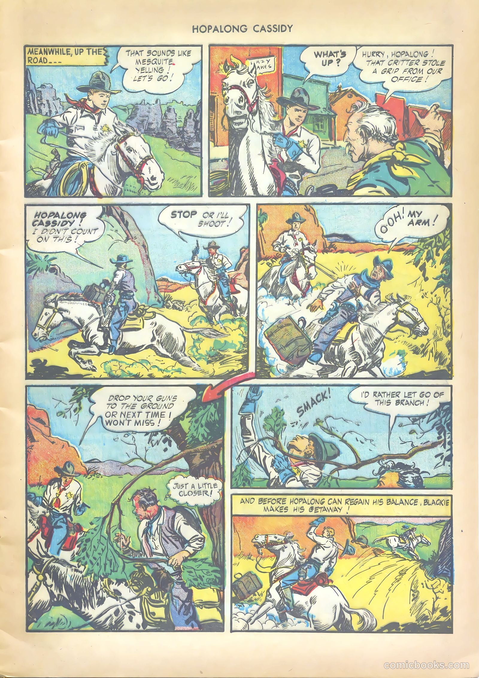 Hopalong Cassidy #3 — page 9 of 52