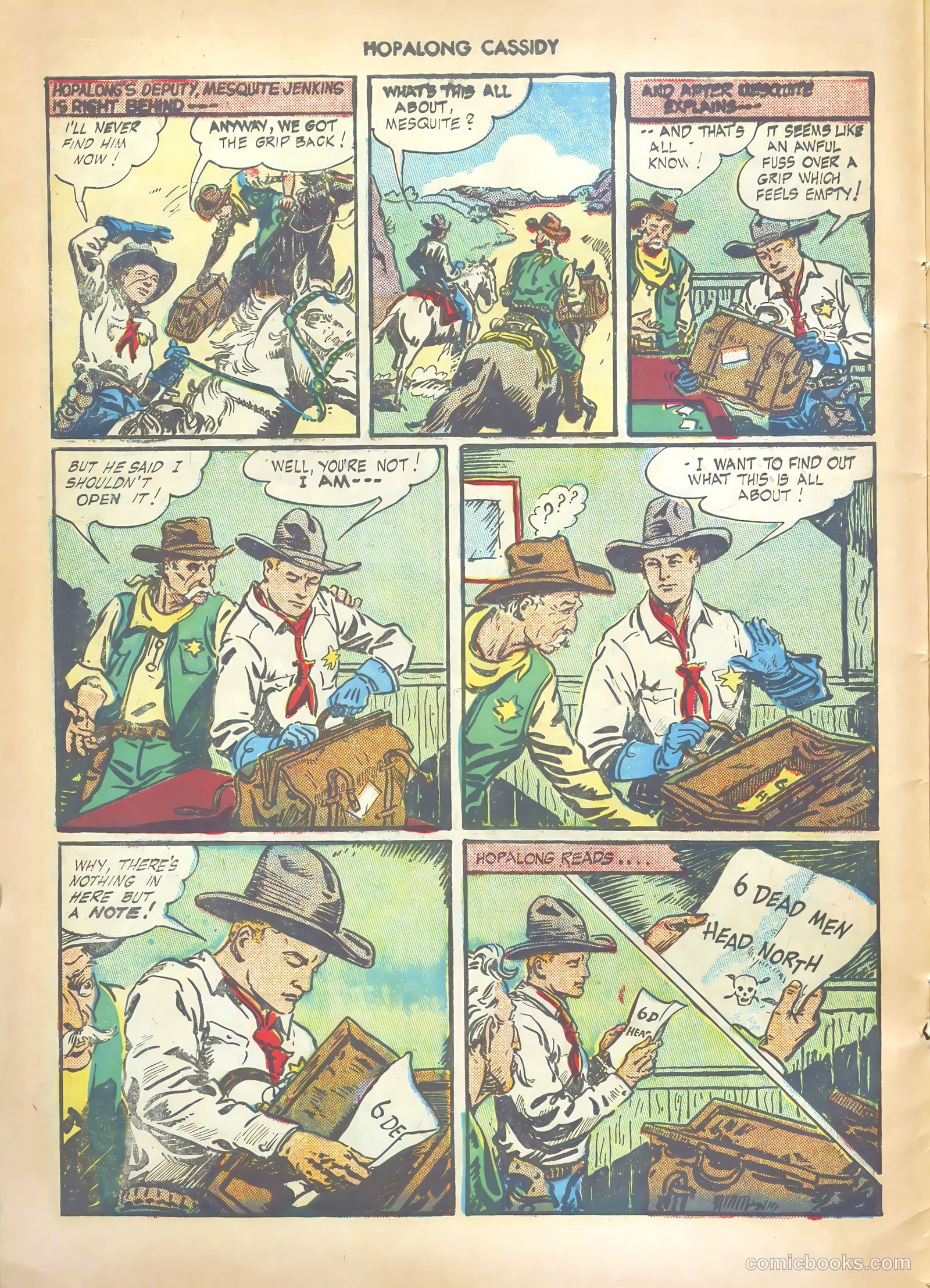 Hopalong Cassidy #3 — page 10 of 52