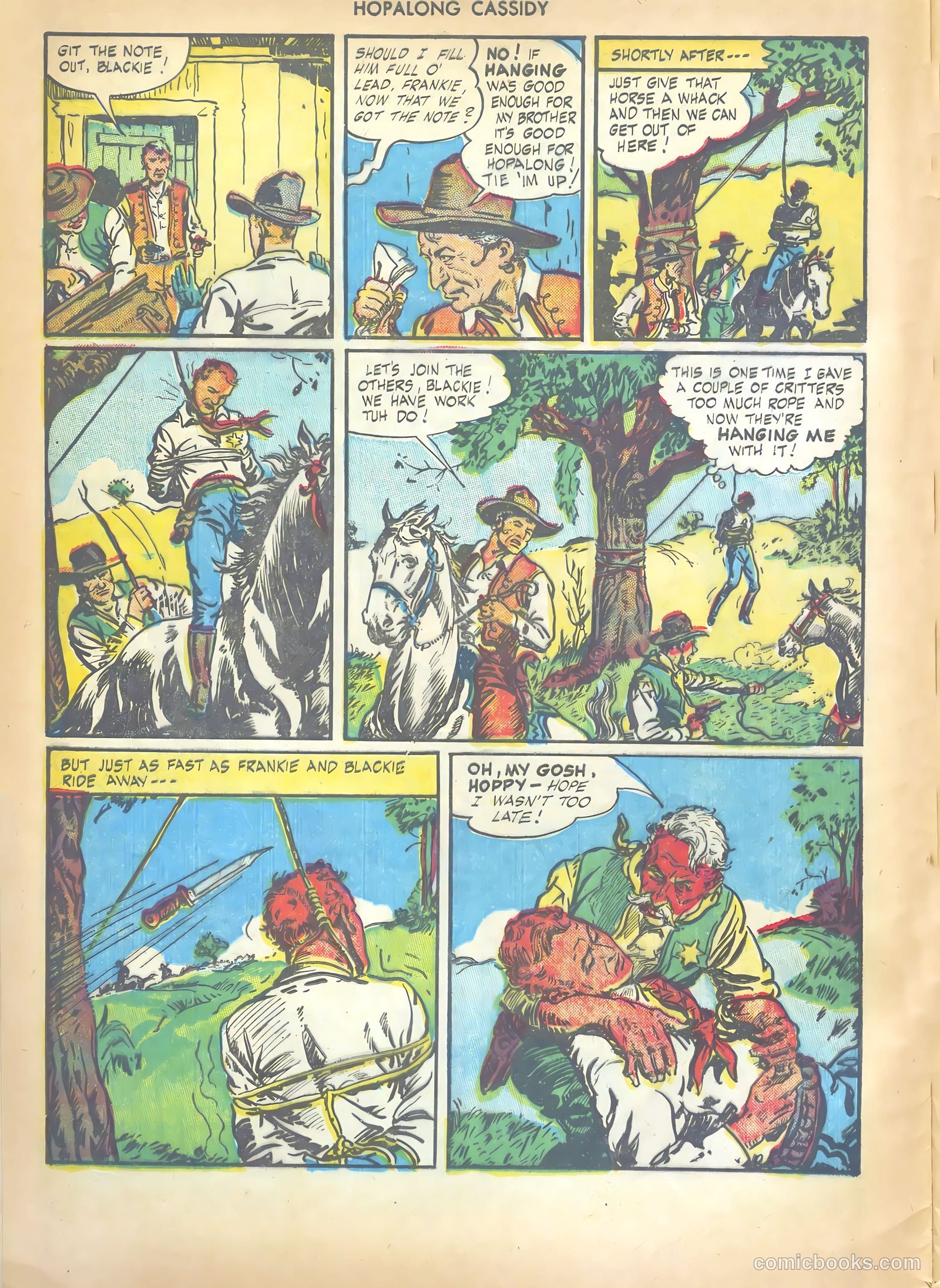 Hopalong Cassidy #3 — page 12 of 52