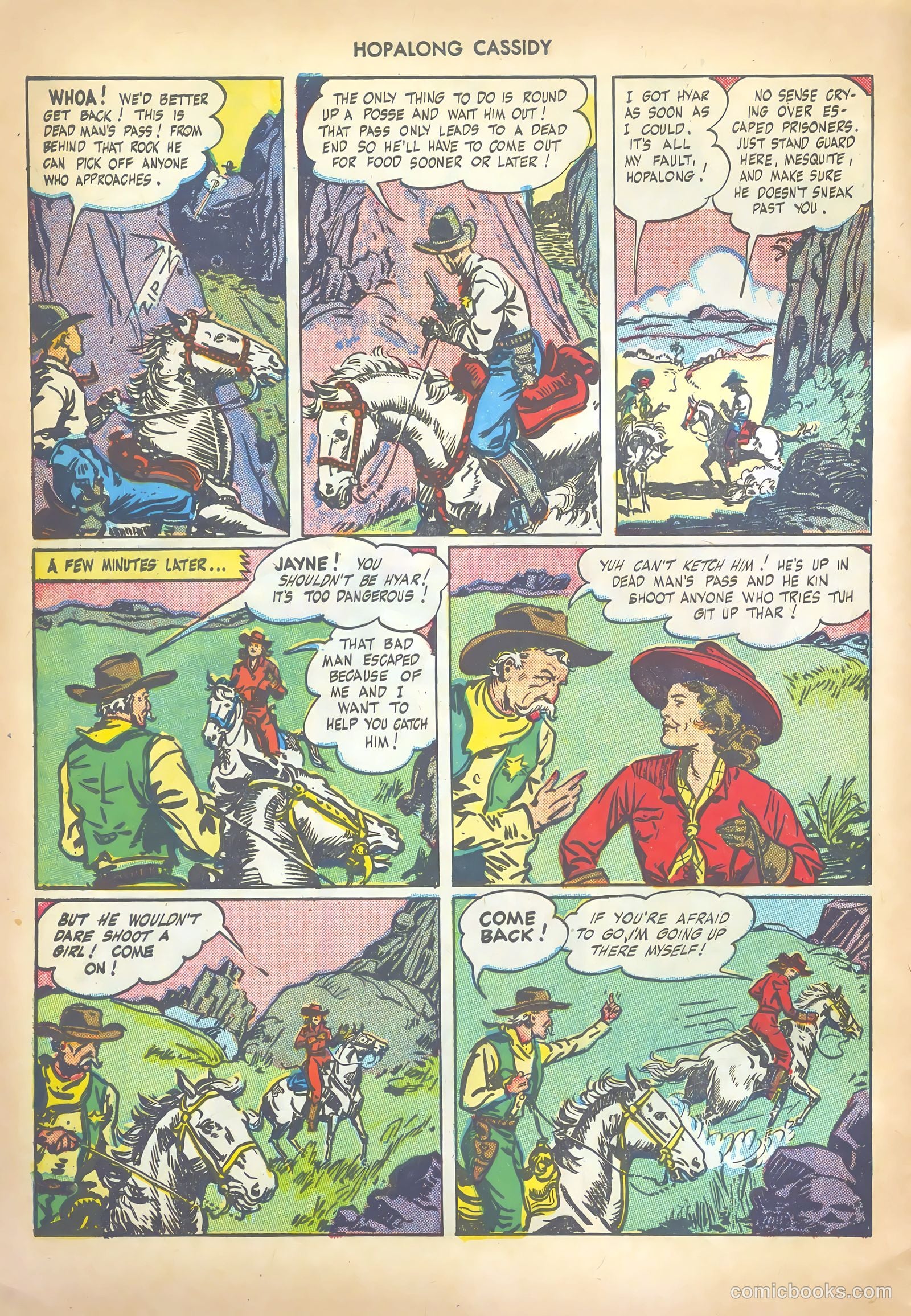 Hopalong Cassidy #3 — page 20 of 52