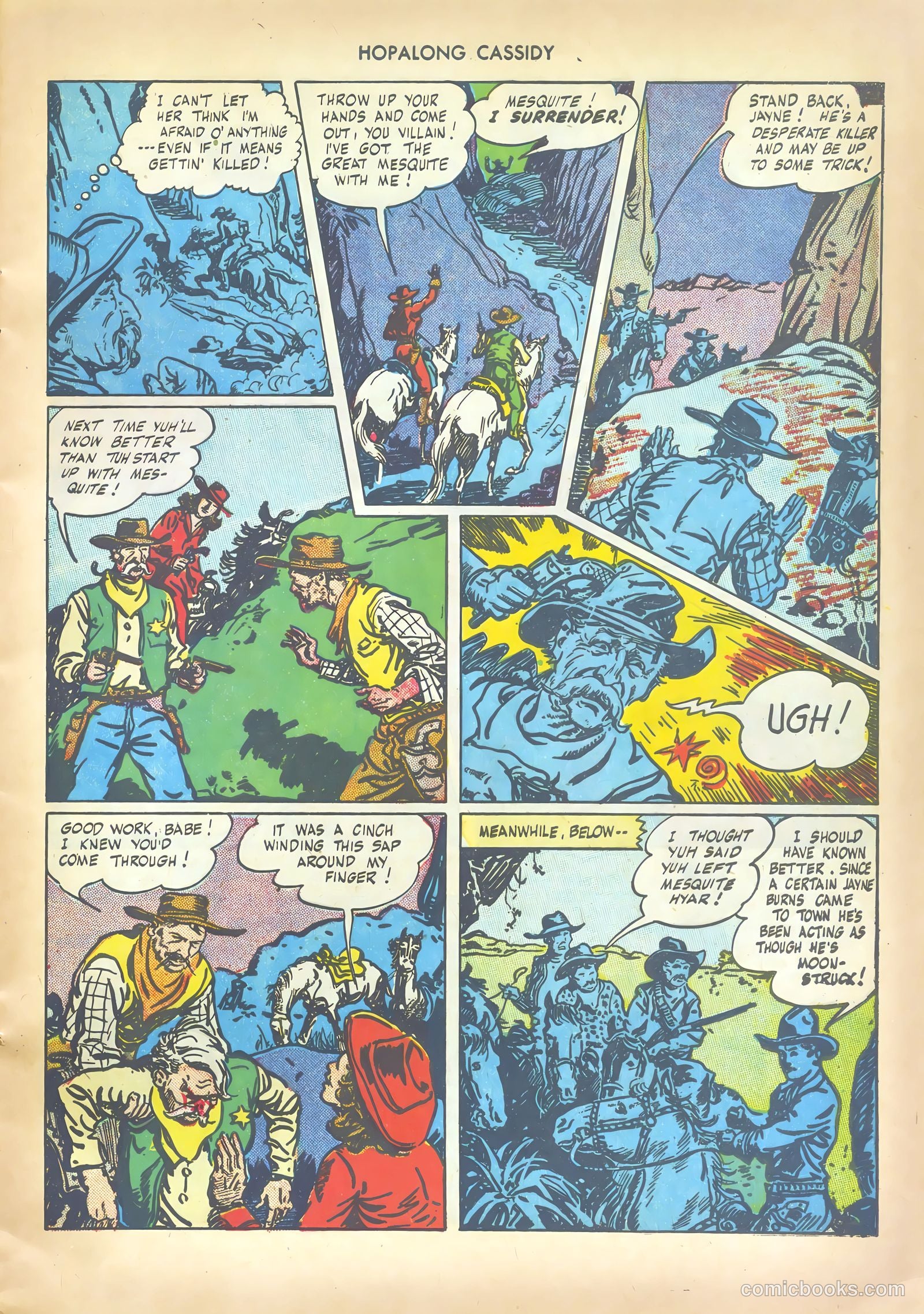 Hopalong Cassidy #3 — page 21 of 52