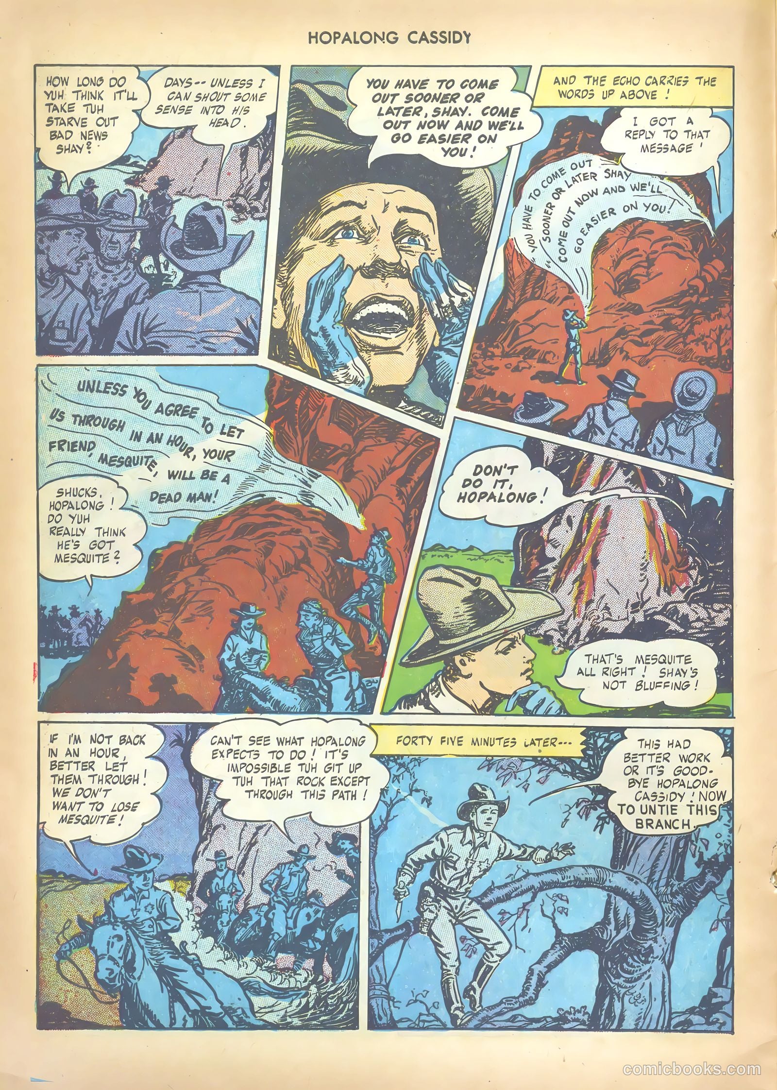 Hopalong Cassidy #3 — page 22 of 52