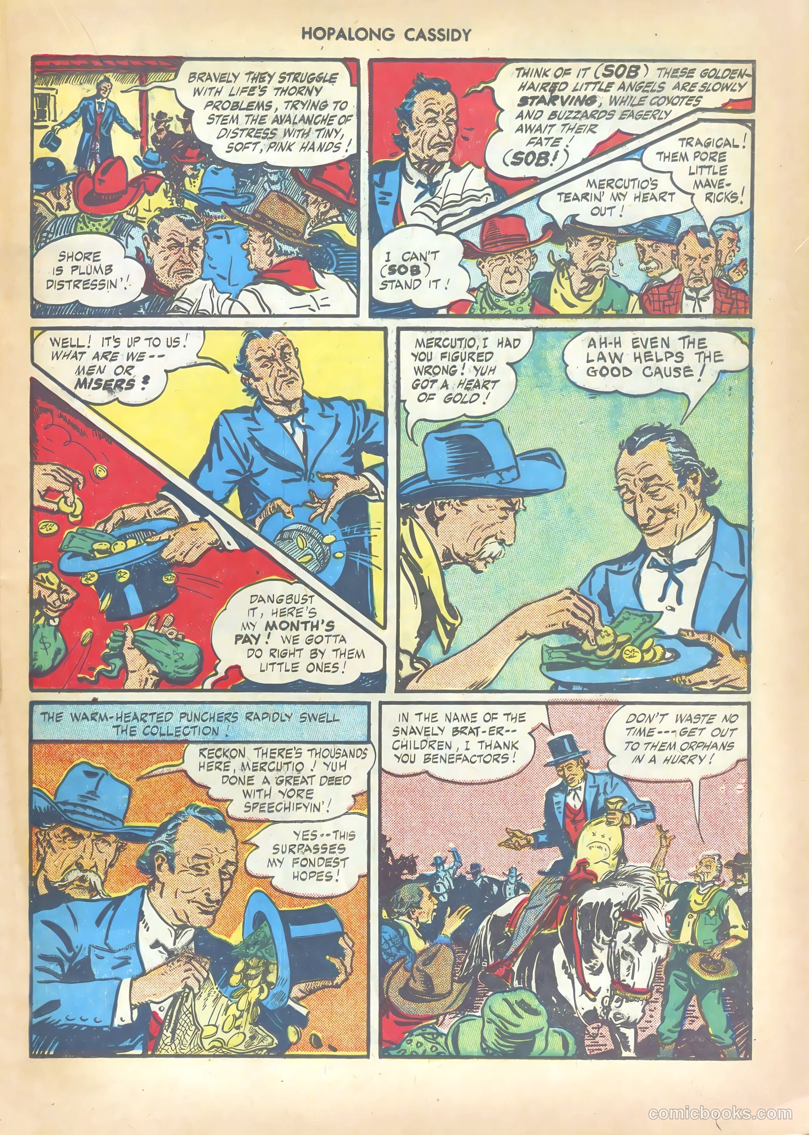 Hopalong Cassidy #3 — page 35 of 52
