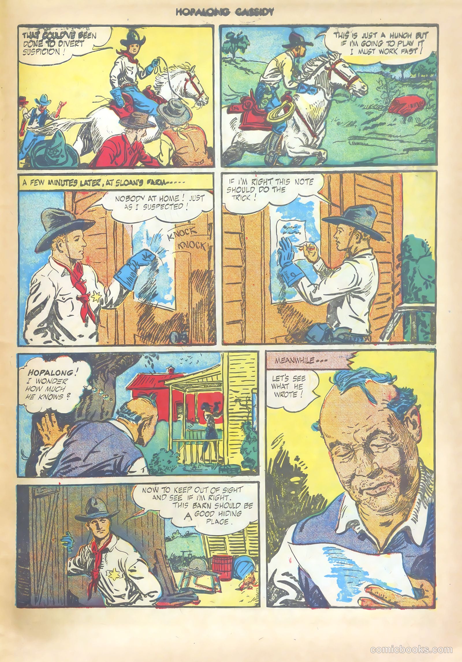 Hopalong Cassidy #3 — page 47 of 52