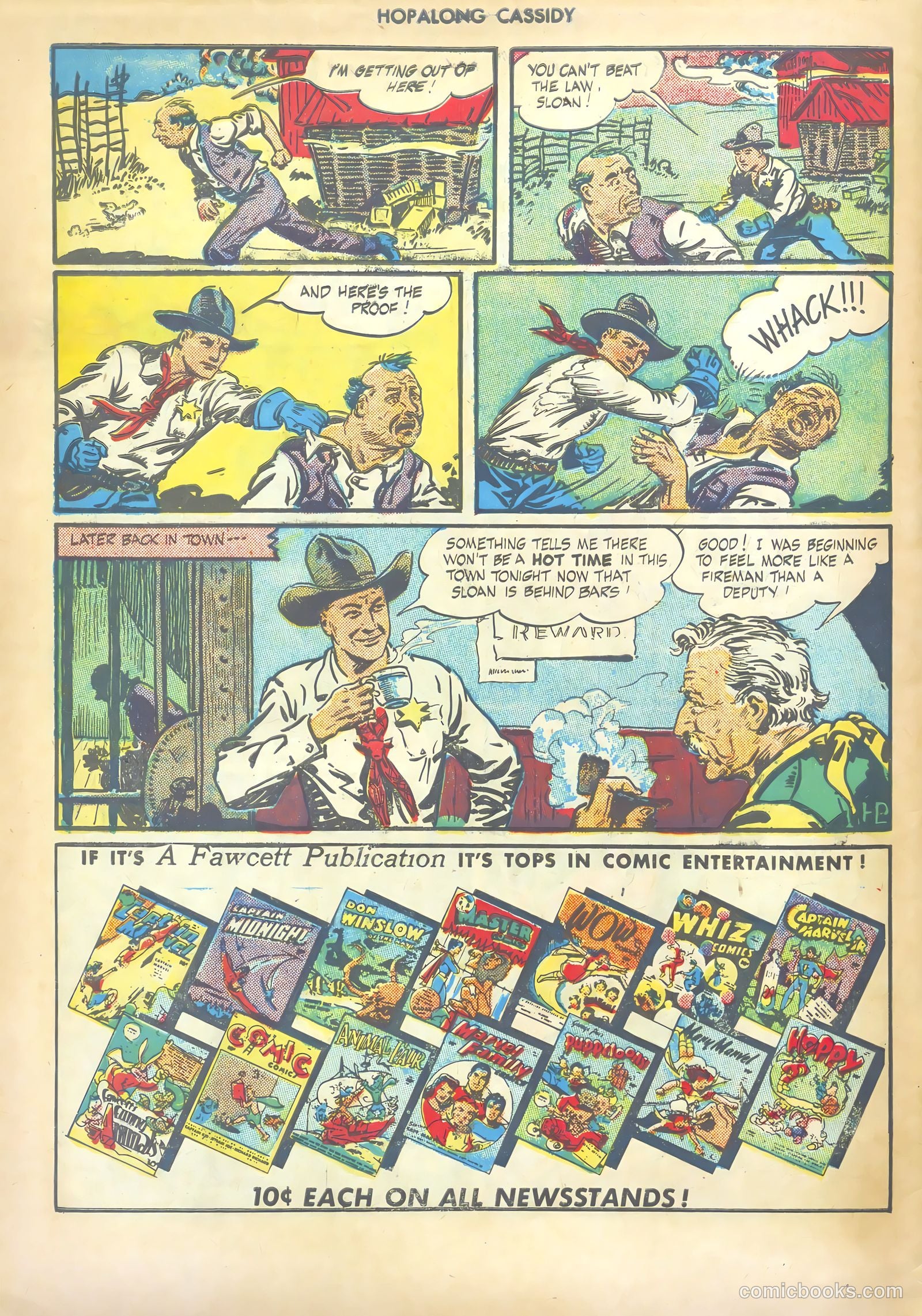 Hopalong Cassidy #3 — page 50 of 52