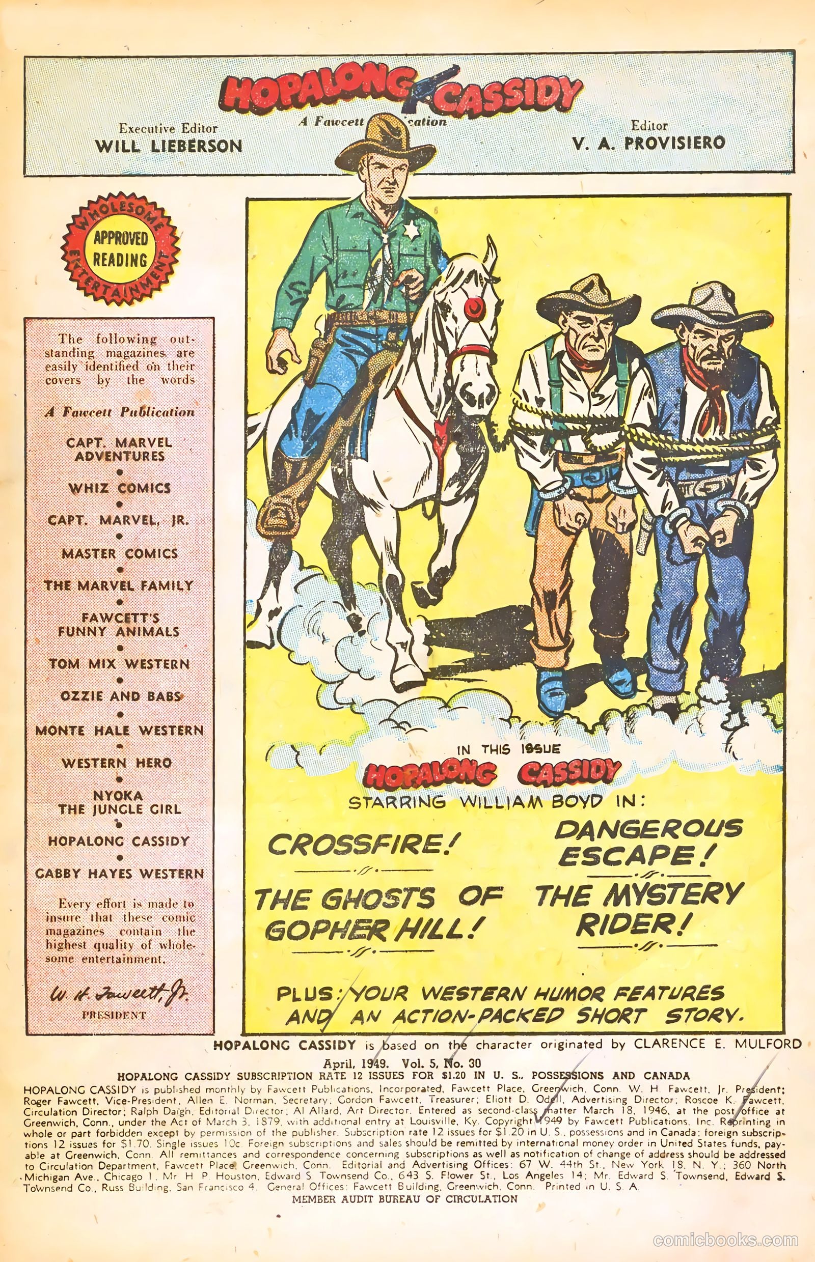 Hopalong Cassidy #30 — page 3 of 52