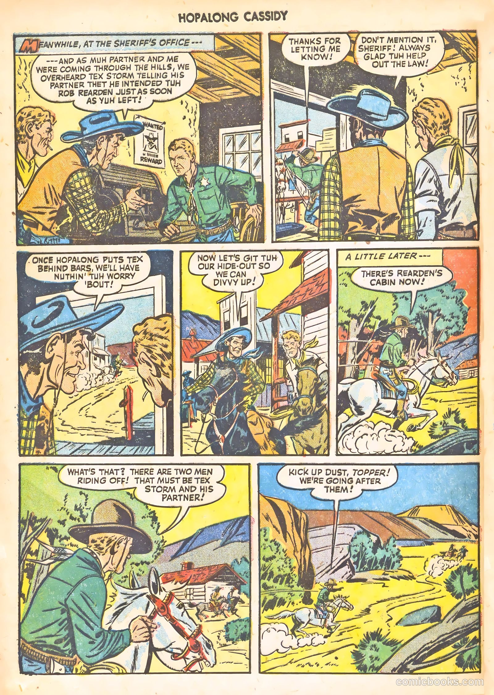 Hopalong Cassidy #30 — page 8 of 52