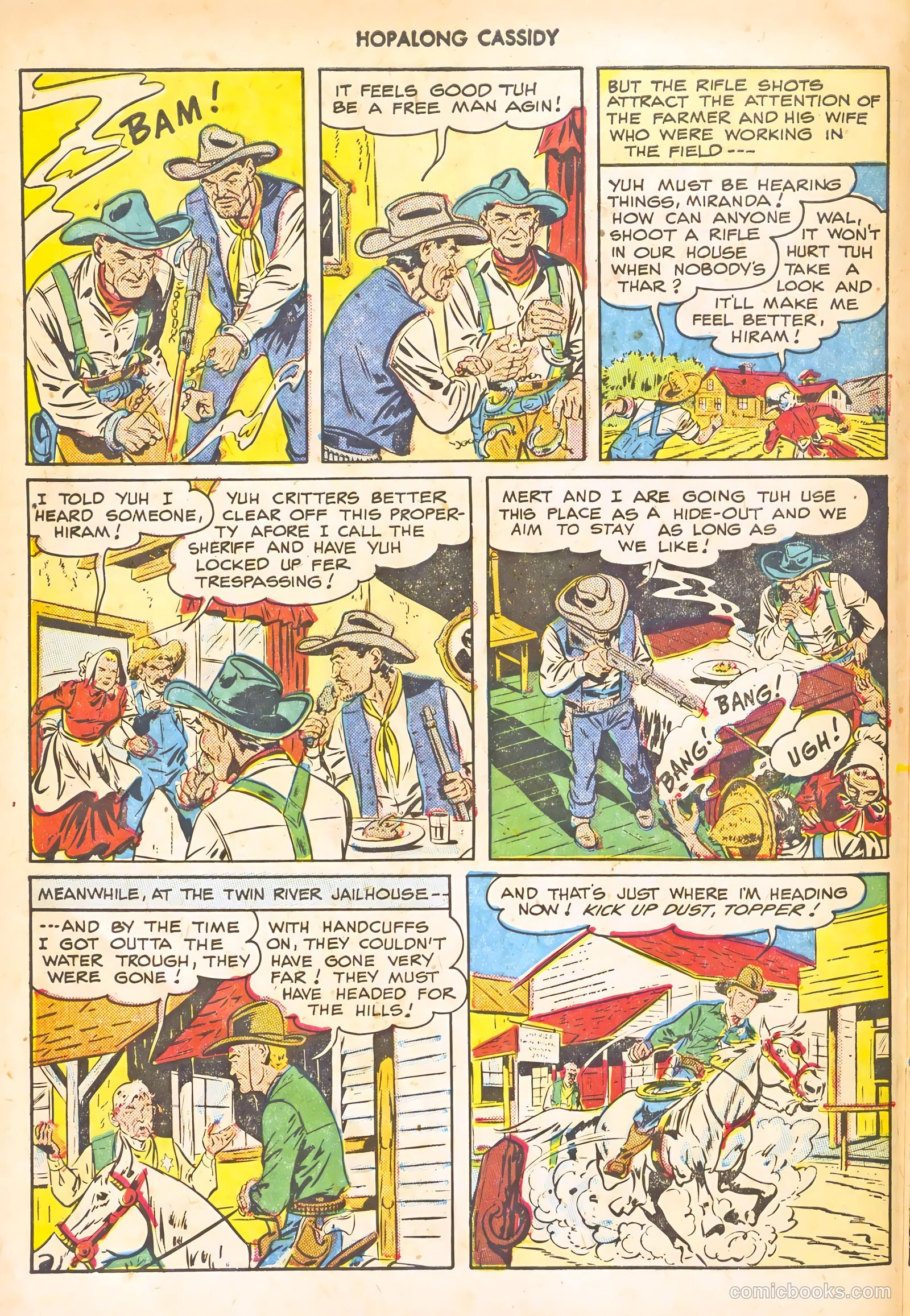 Hopalong Cassidy #30 — page 20 of 52