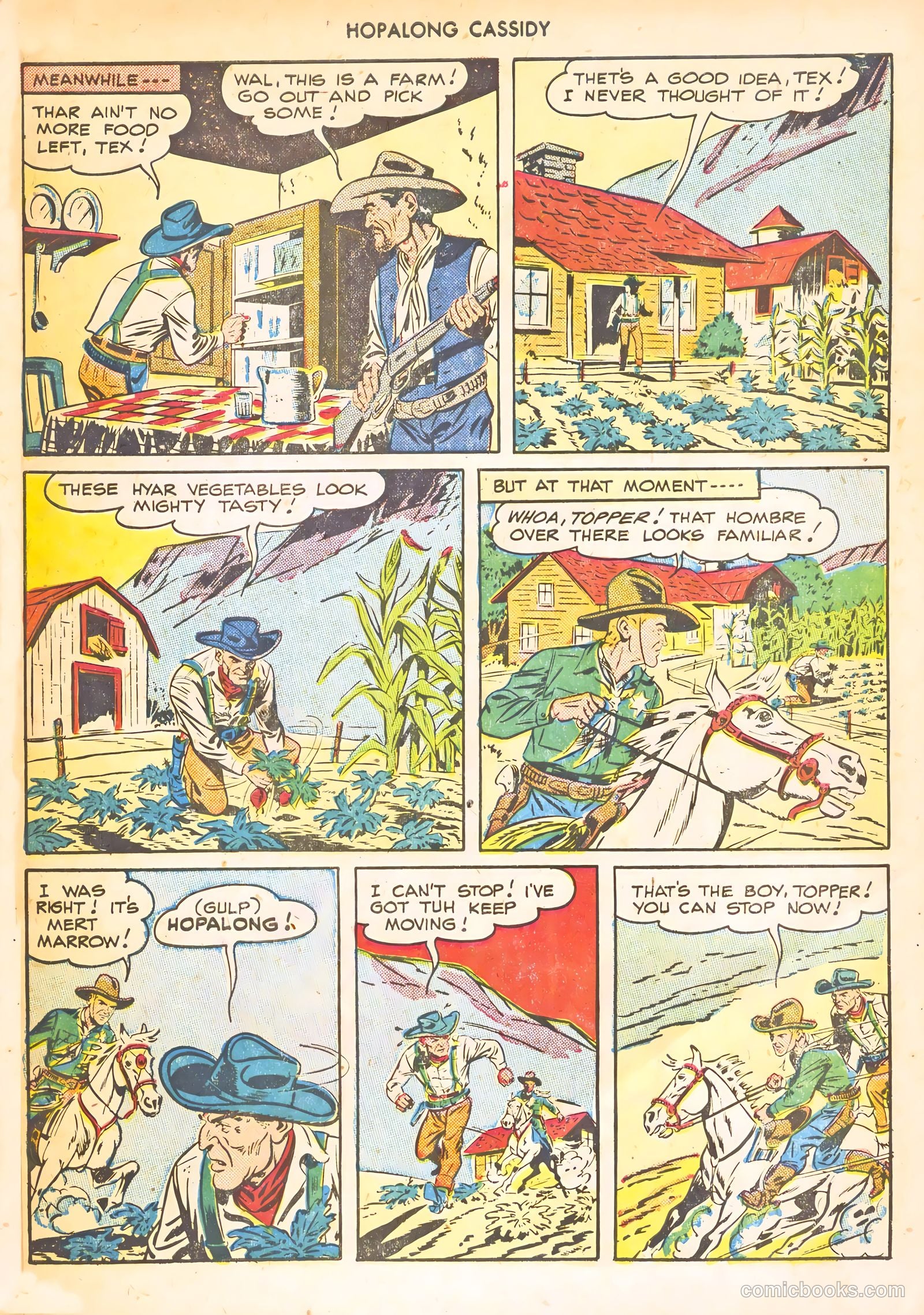 Hopalong Cassidy #30 — page 21 of 52