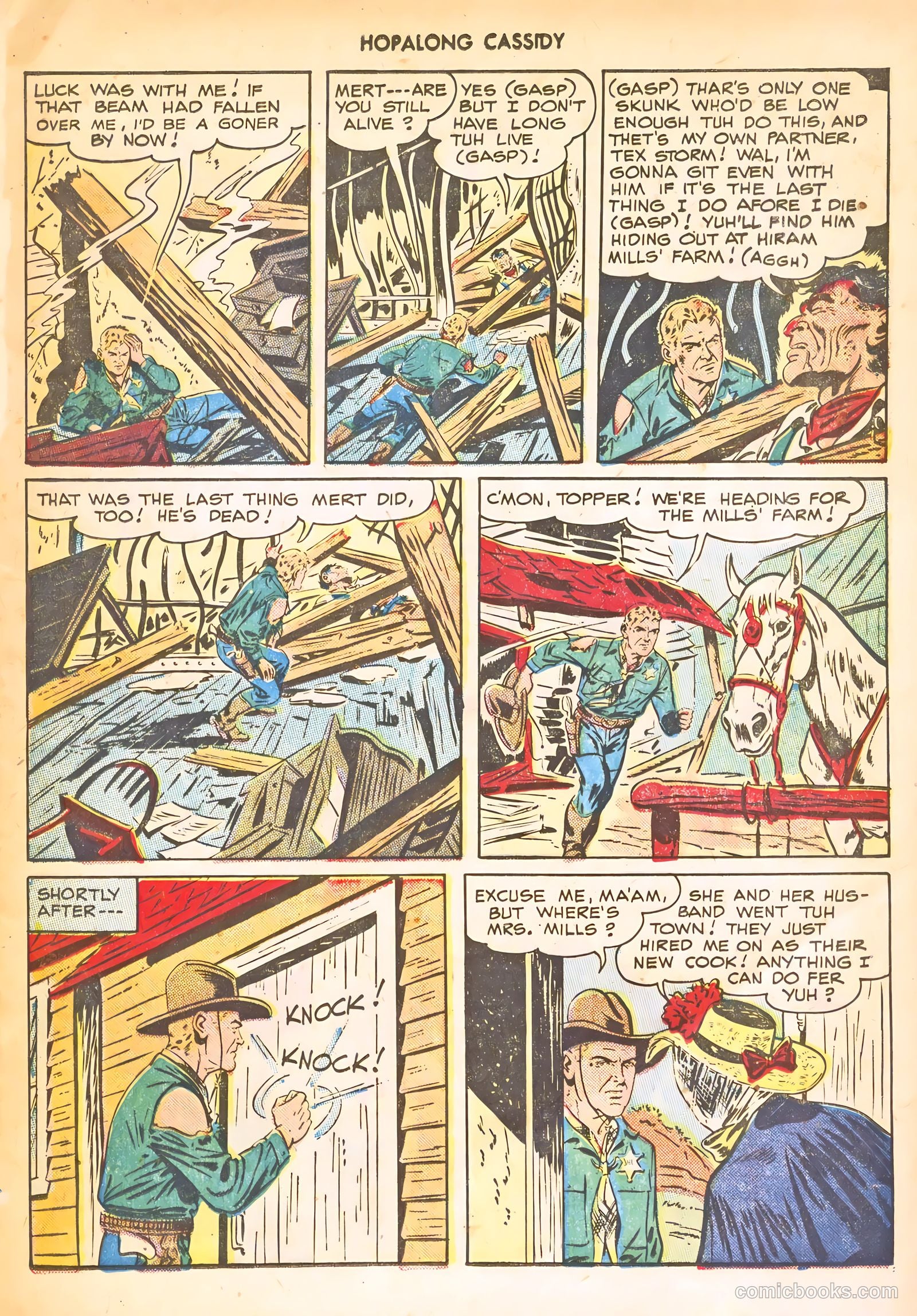 Hopalong Cassidy #30 — page 23 of 52