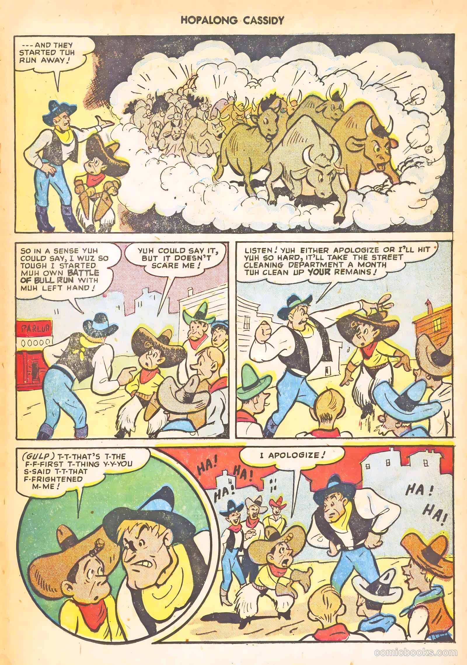Hopalong Cassidy #30 — page 37 of 52