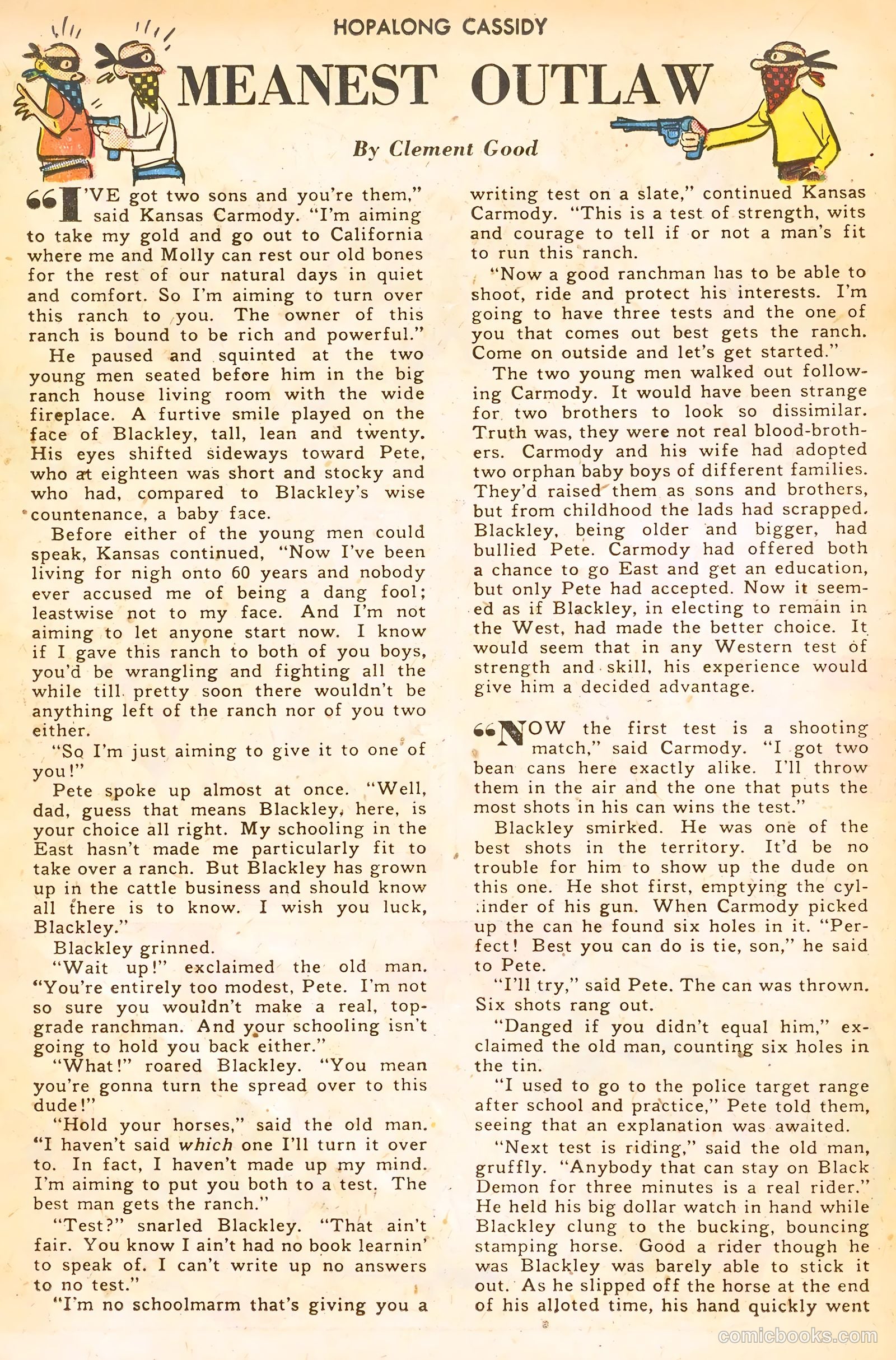Hopalong Cassidy #30 — page 38 of 52