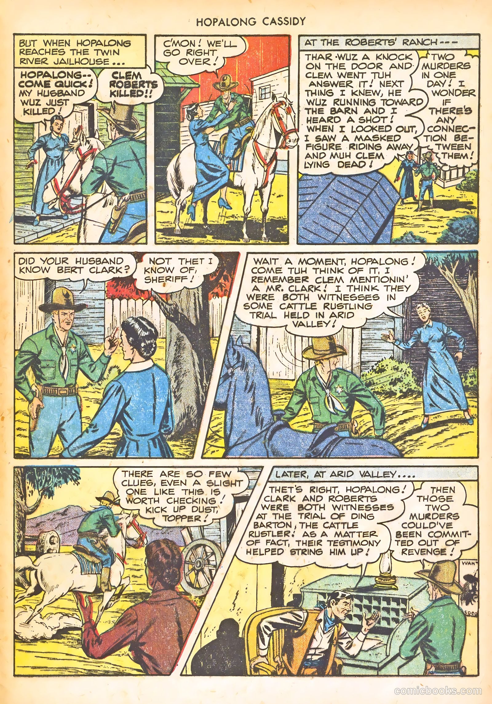 Hopalong Cassidy #30 — page 43 of 52