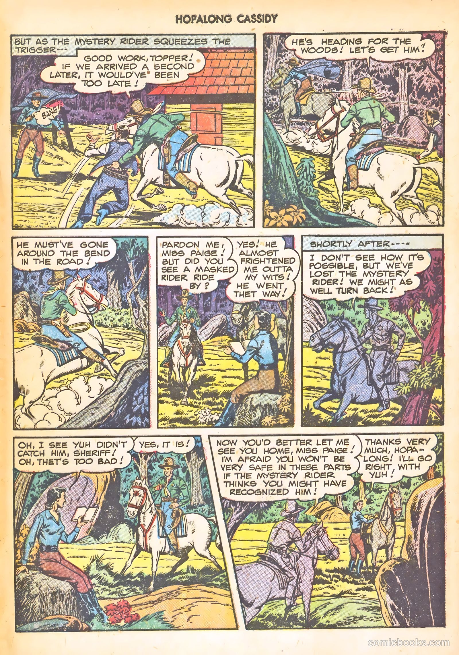 Hopalong Cassidy #30 — page 45 of 52