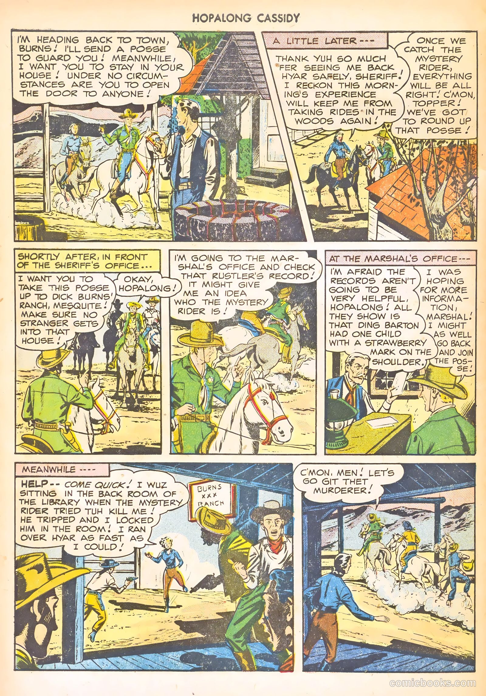 Hopalong Cassidy #30 — page 46 of 52