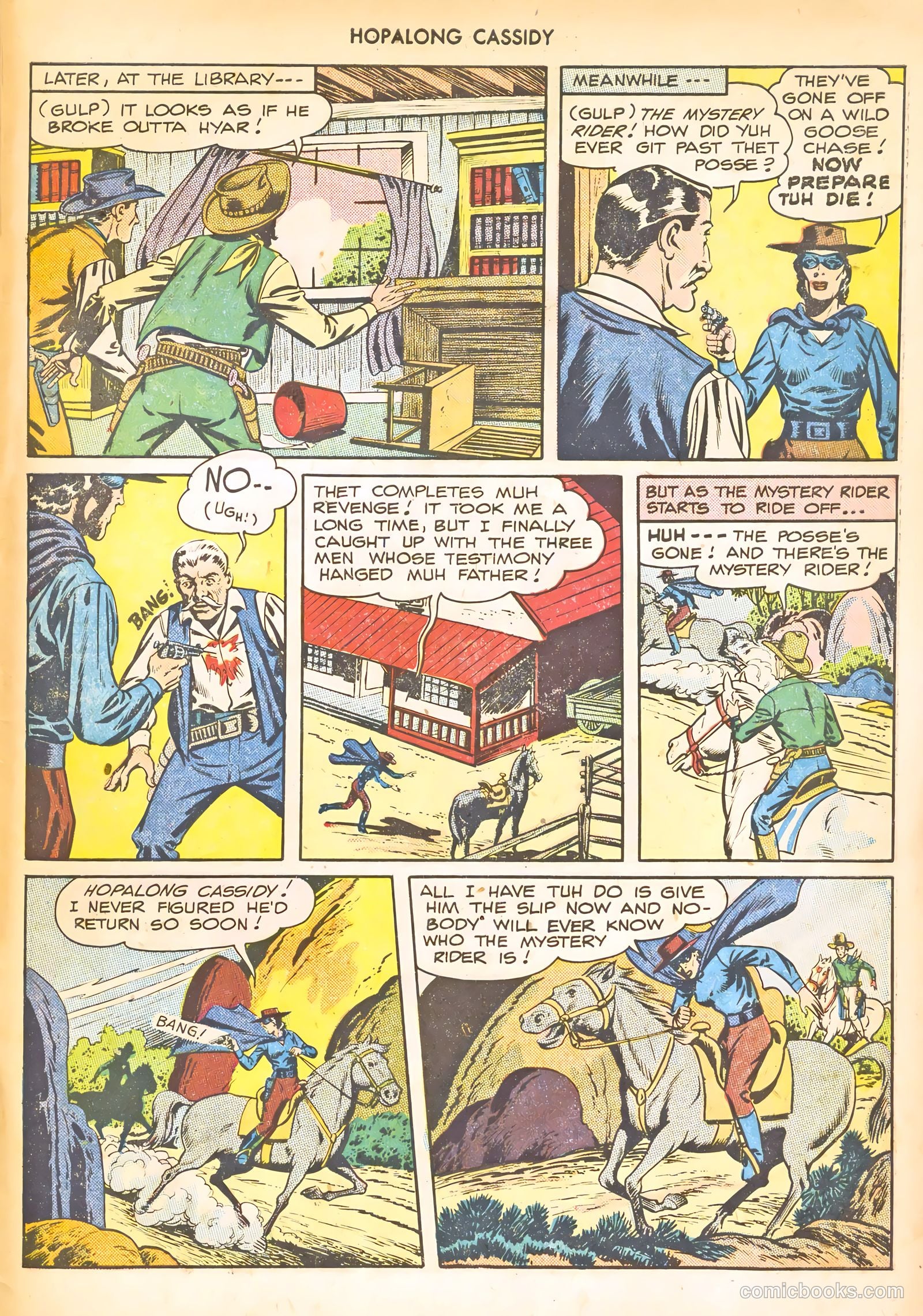 Hopalong Cassidy #30 — page 47 of 52