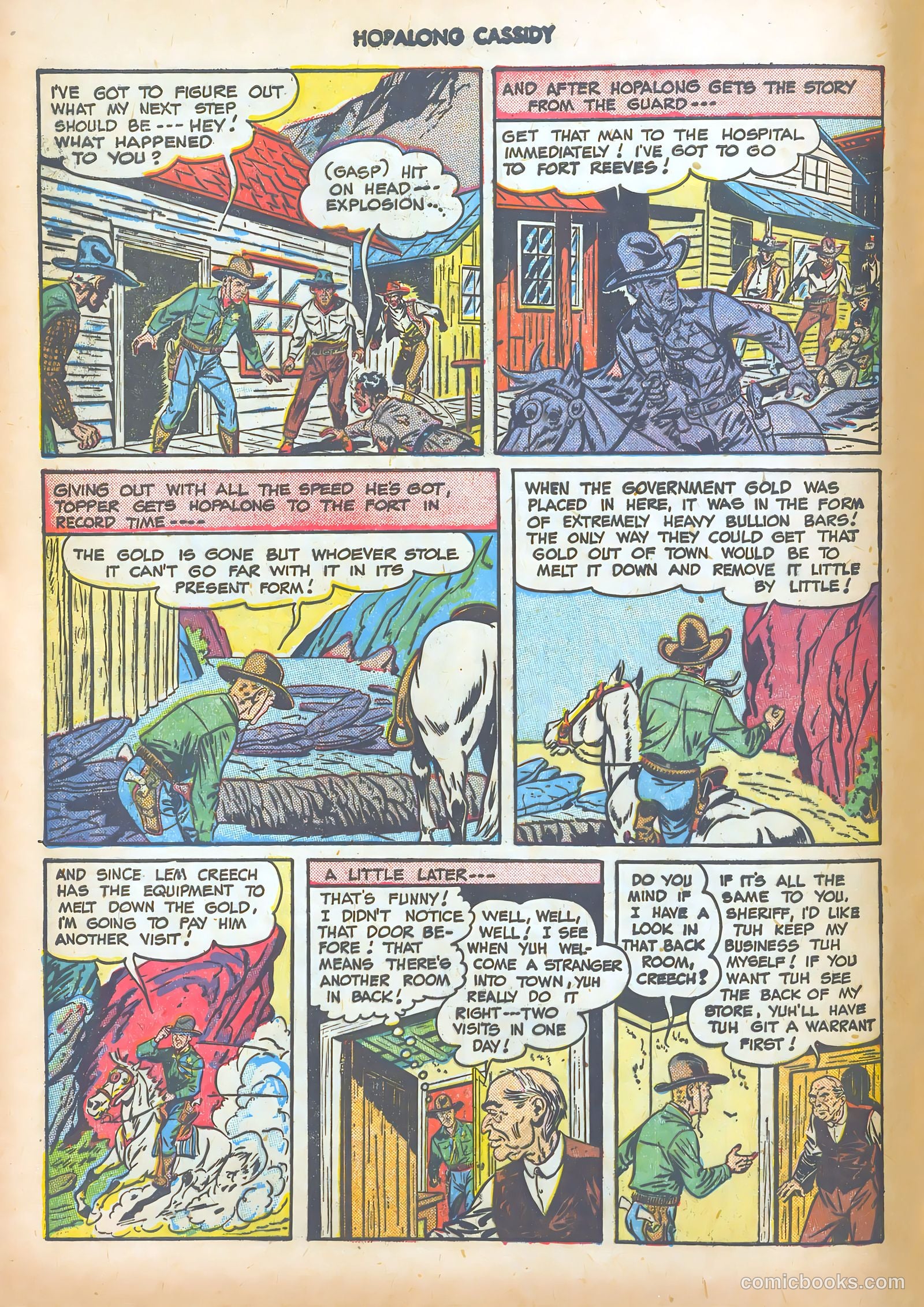 Hopalong Cassidy #31 — page 8 of 52