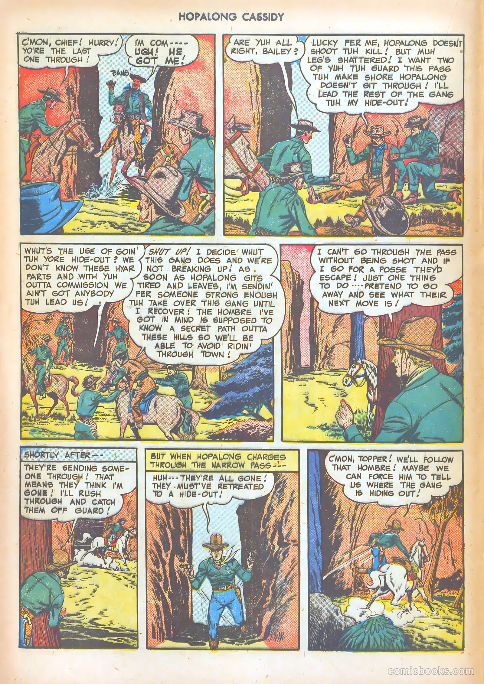 Hopalong Cassidy #31 — page 18 of 52