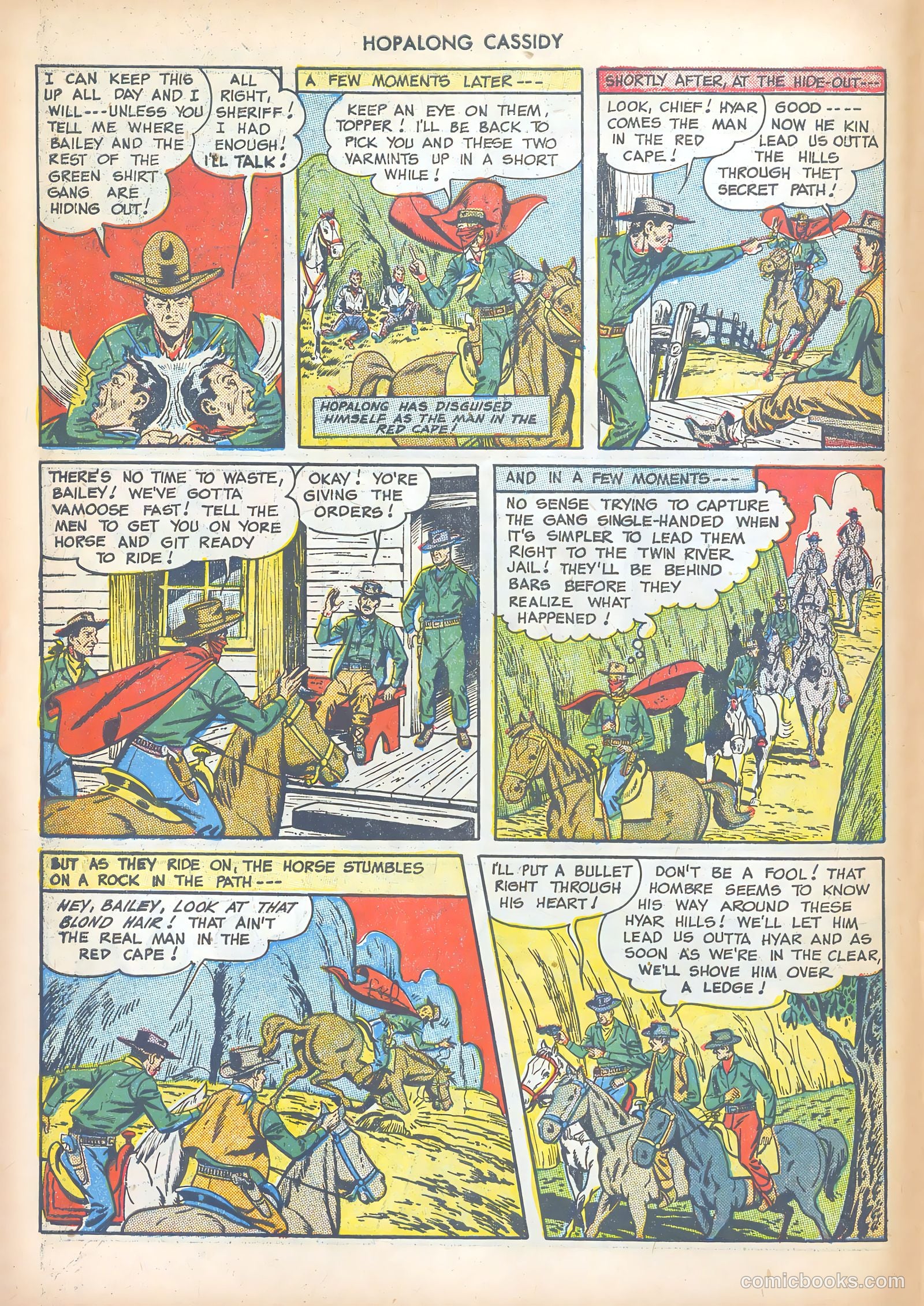 Hopalong Cassidy #31 — page 20 of 52