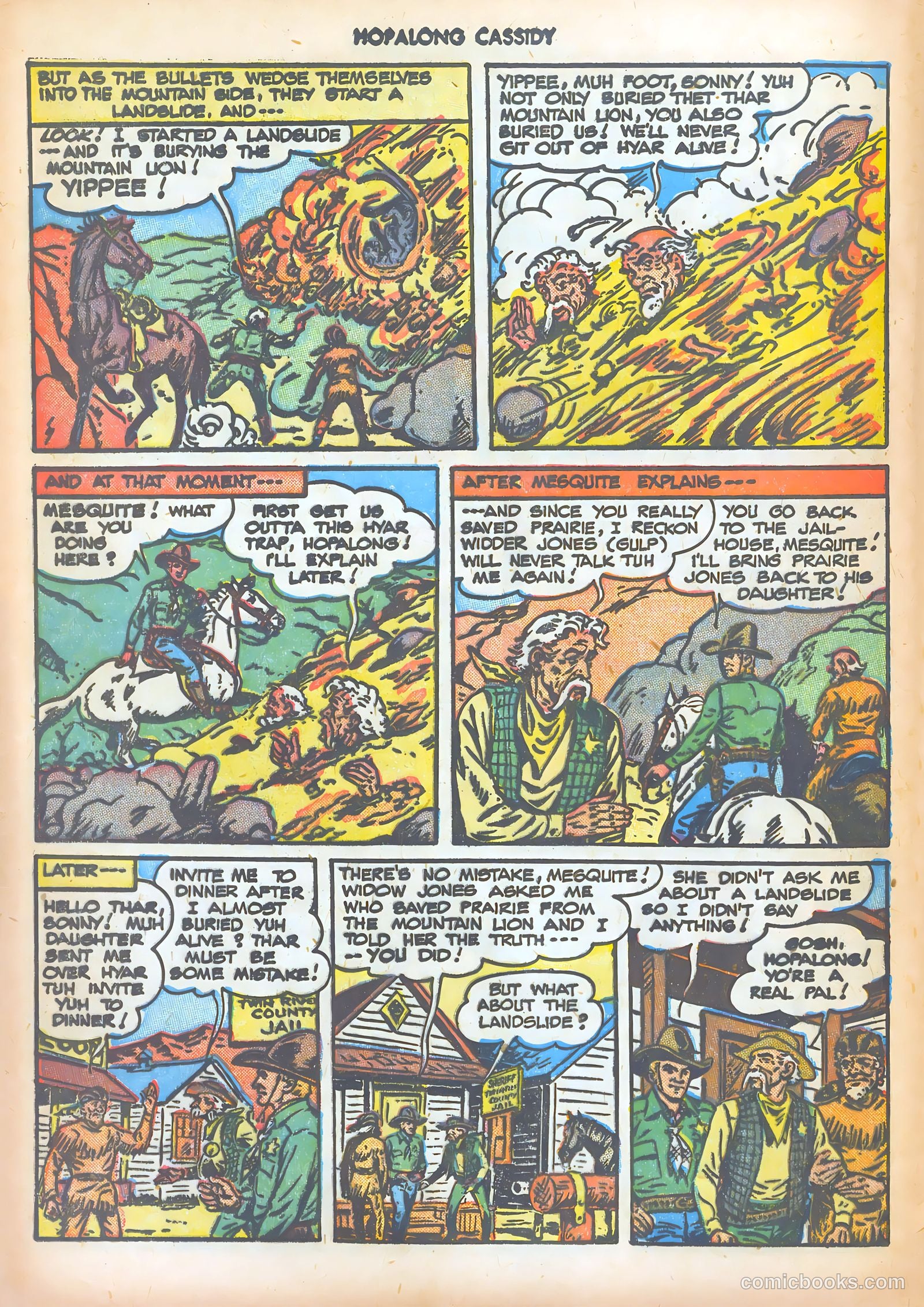 Hopalong Cassidy #31 — page 30 of 52