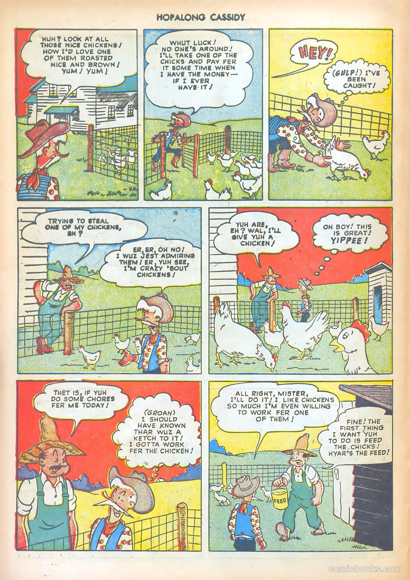 Hopalong Cassidy #31 — page 32 of 52