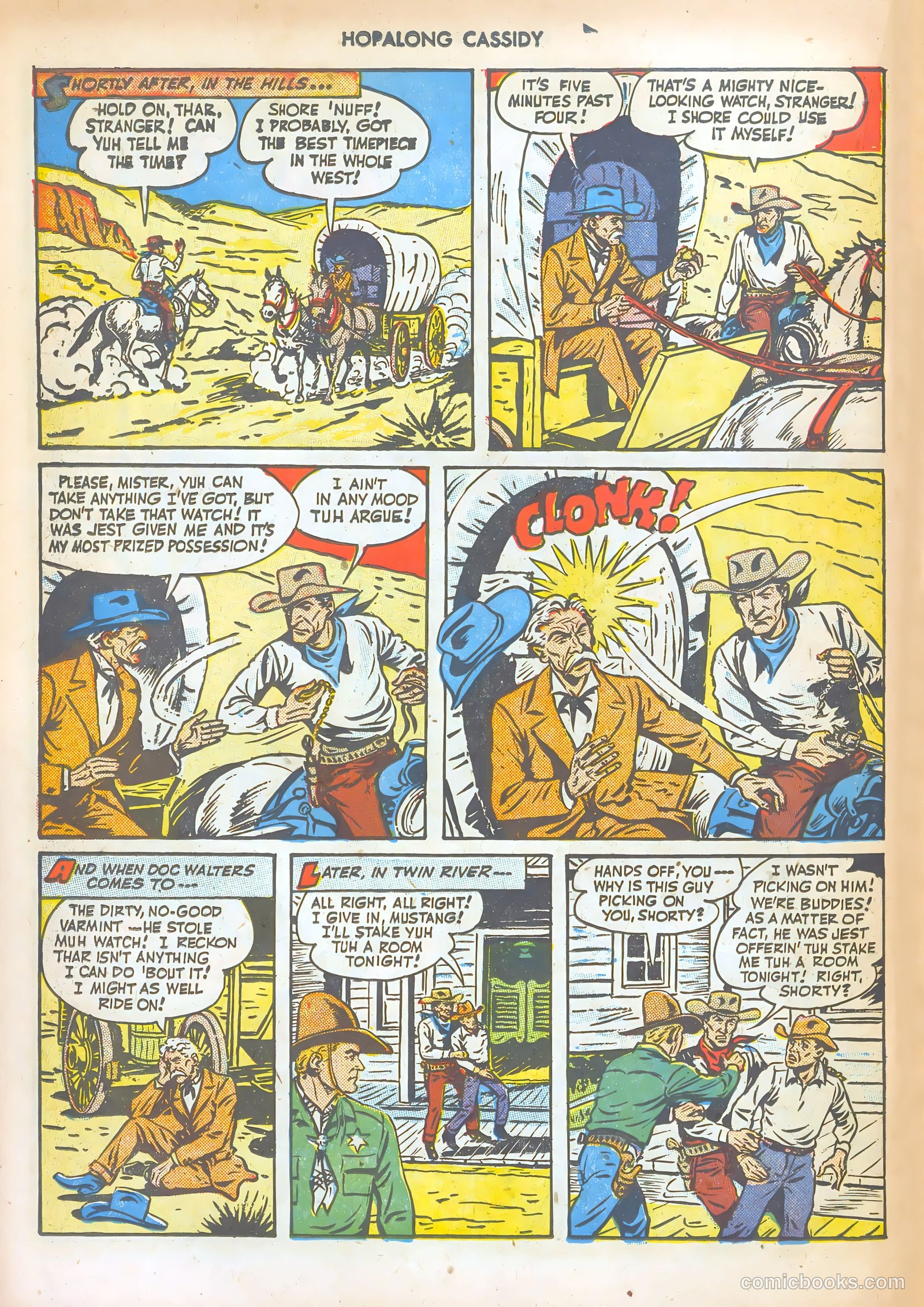 Hopalong Cassidy #31 — page 36 of 52