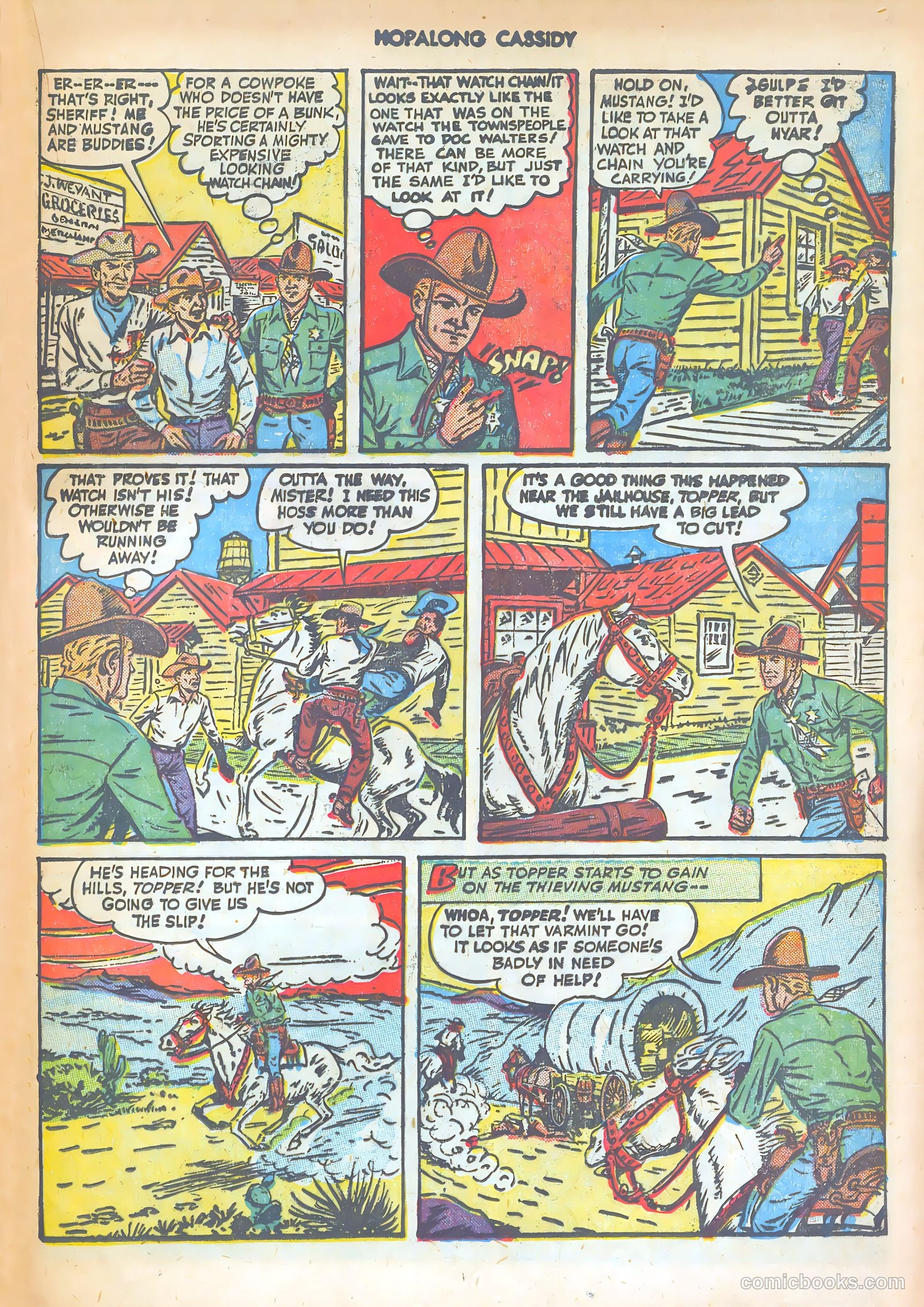 Hopalong Cassidy #31 — page 37 of 52