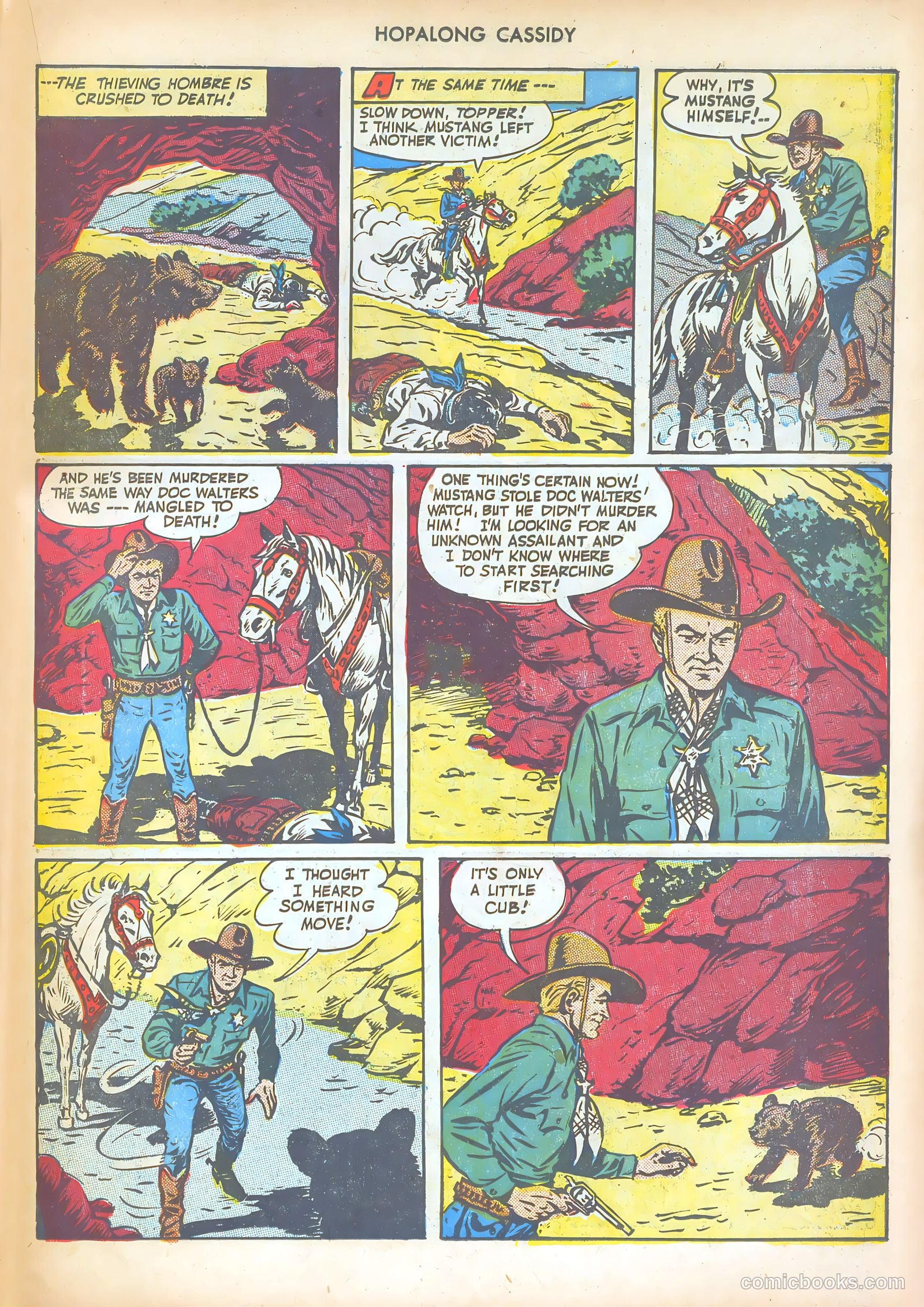 Hopalong Cassidy #31 — page 39 of 52
