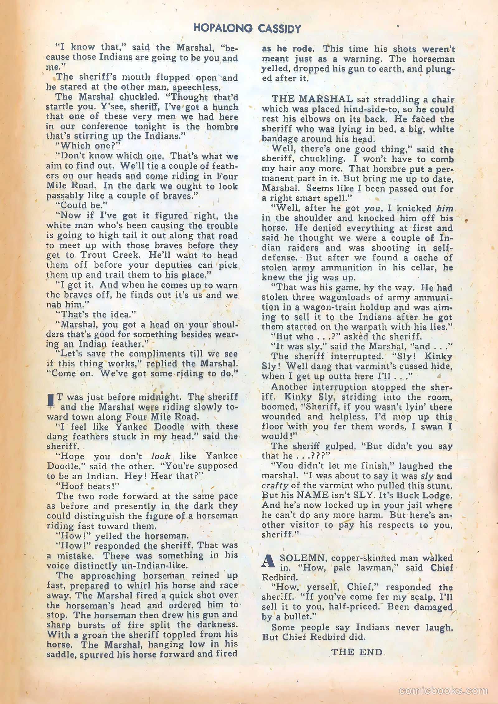 Hopalong Cassidy #31 — page 43 of 52