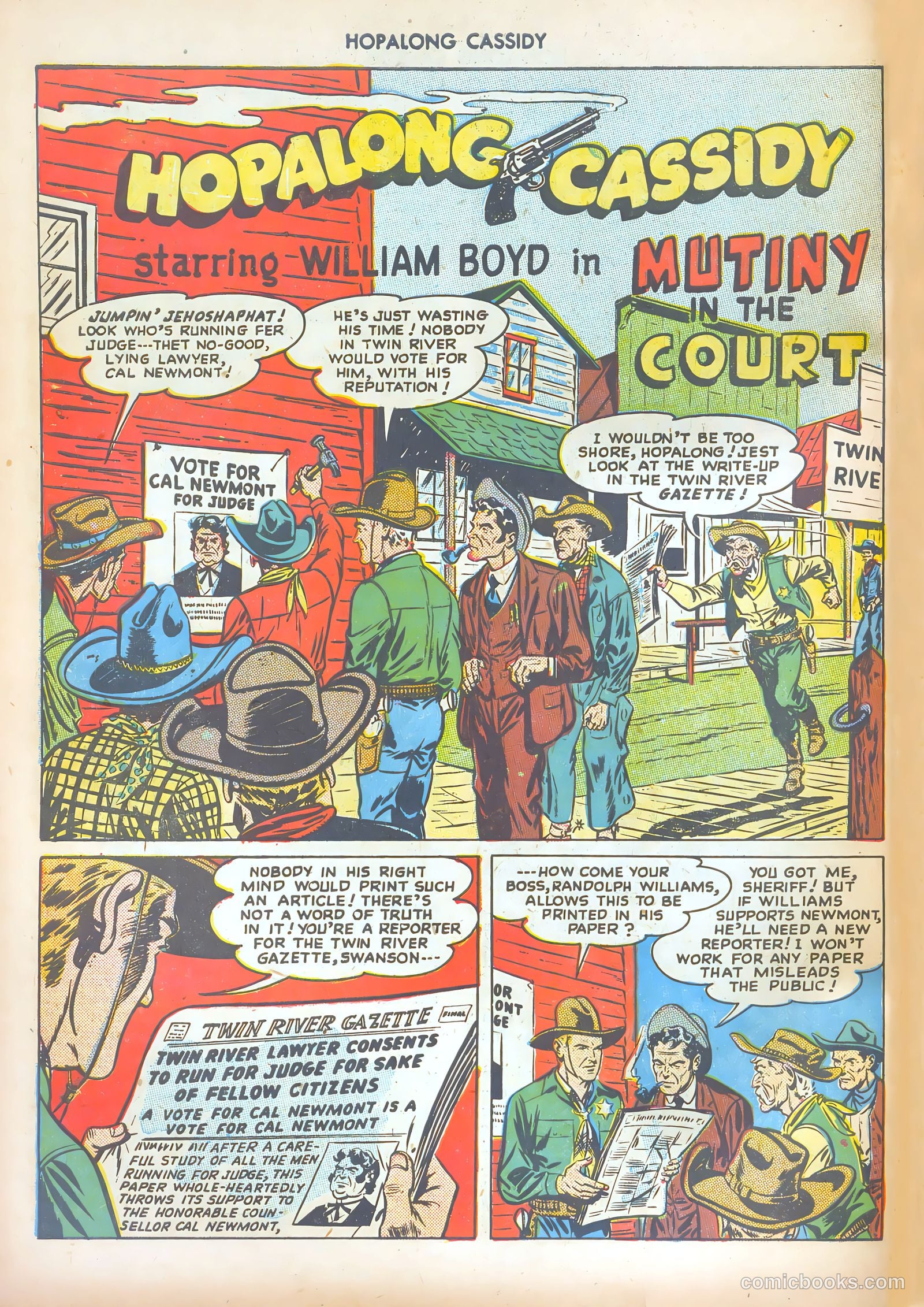 Hopalong Cassidy #31 — page 44 of 52