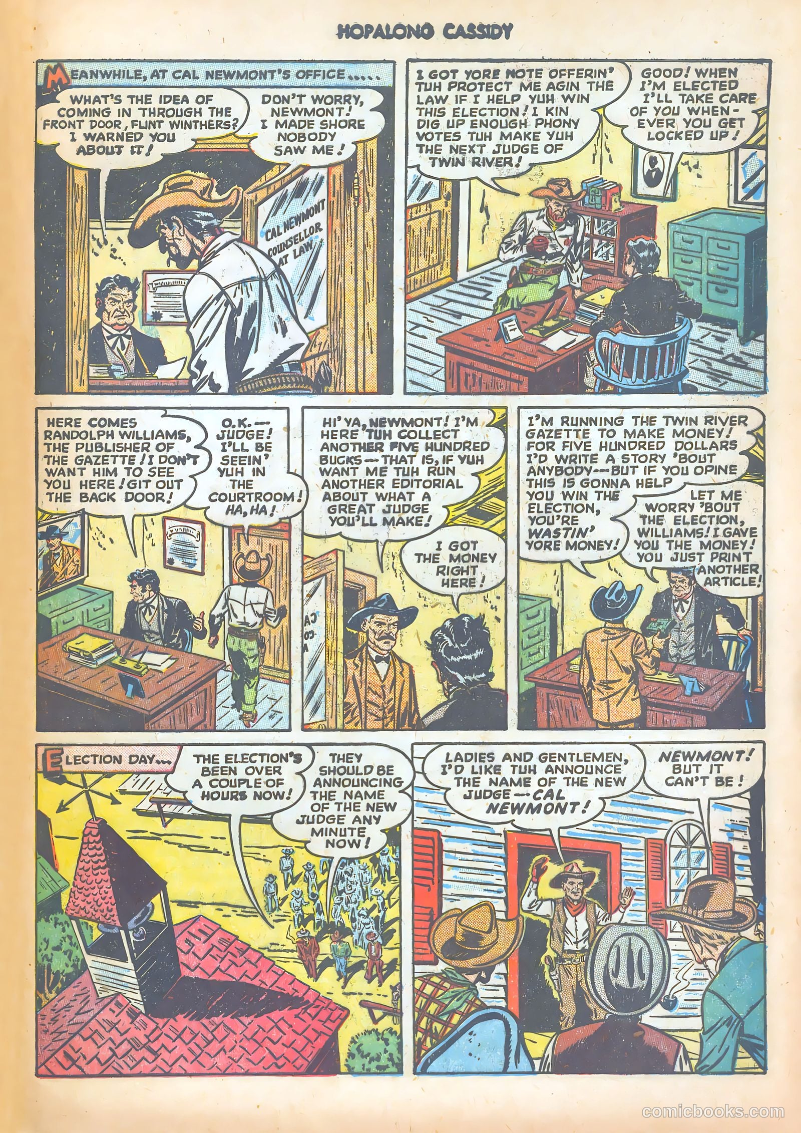 Hopalong Cassidy #31 — page 45 of 52