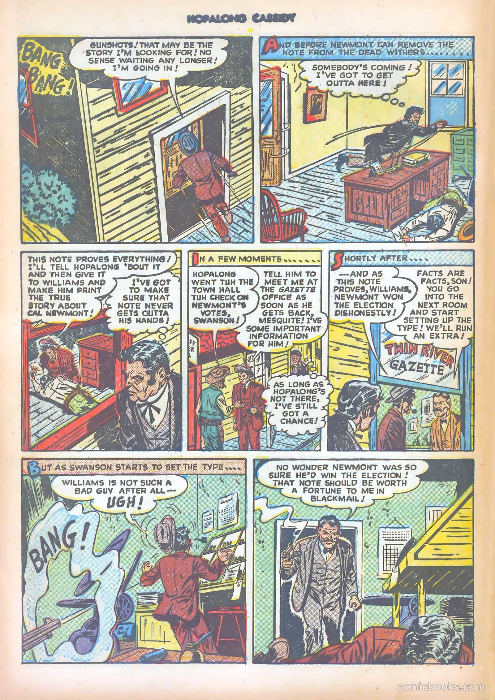 Hopalong Cassidy #31 — page 48 of 52