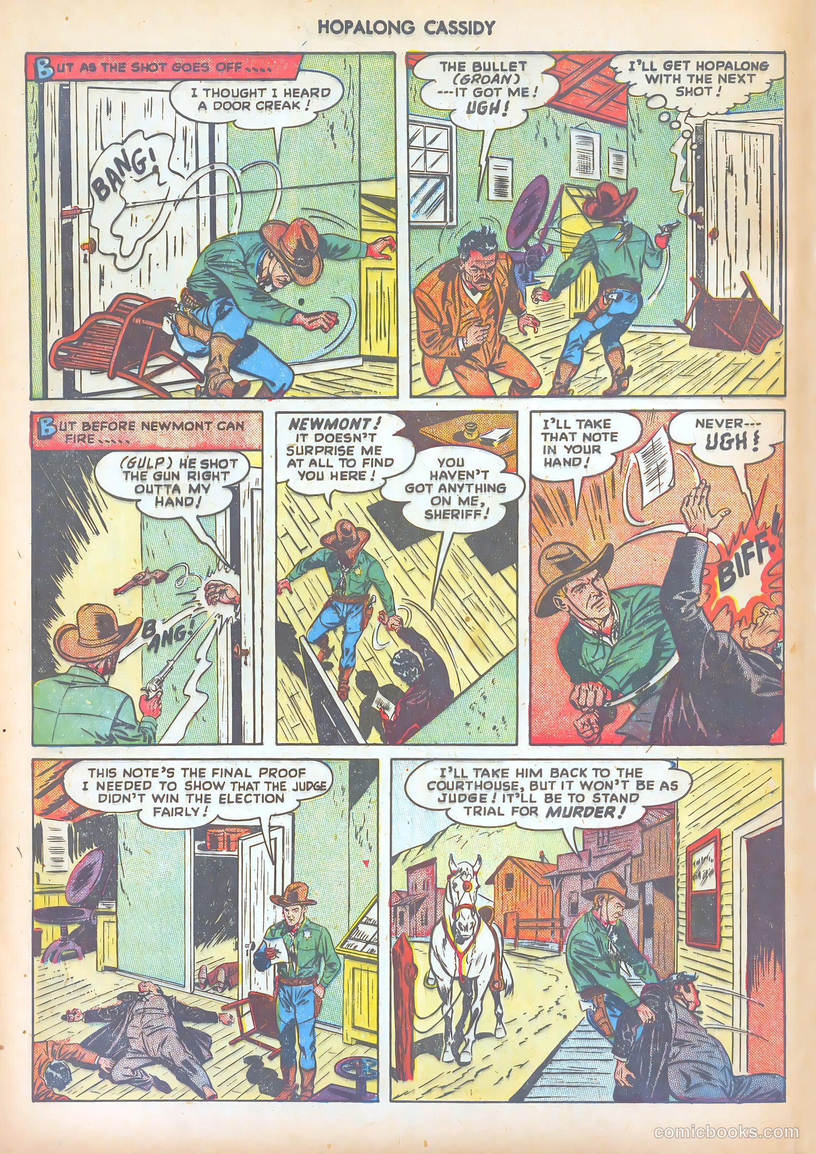 Hopalong Cassidy #31 — page 50 of 52