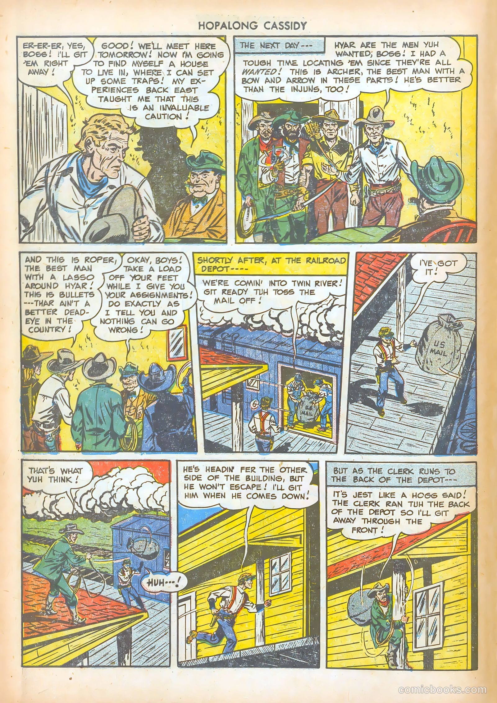 Hopalong Cassidy #32 — page 6 of 36