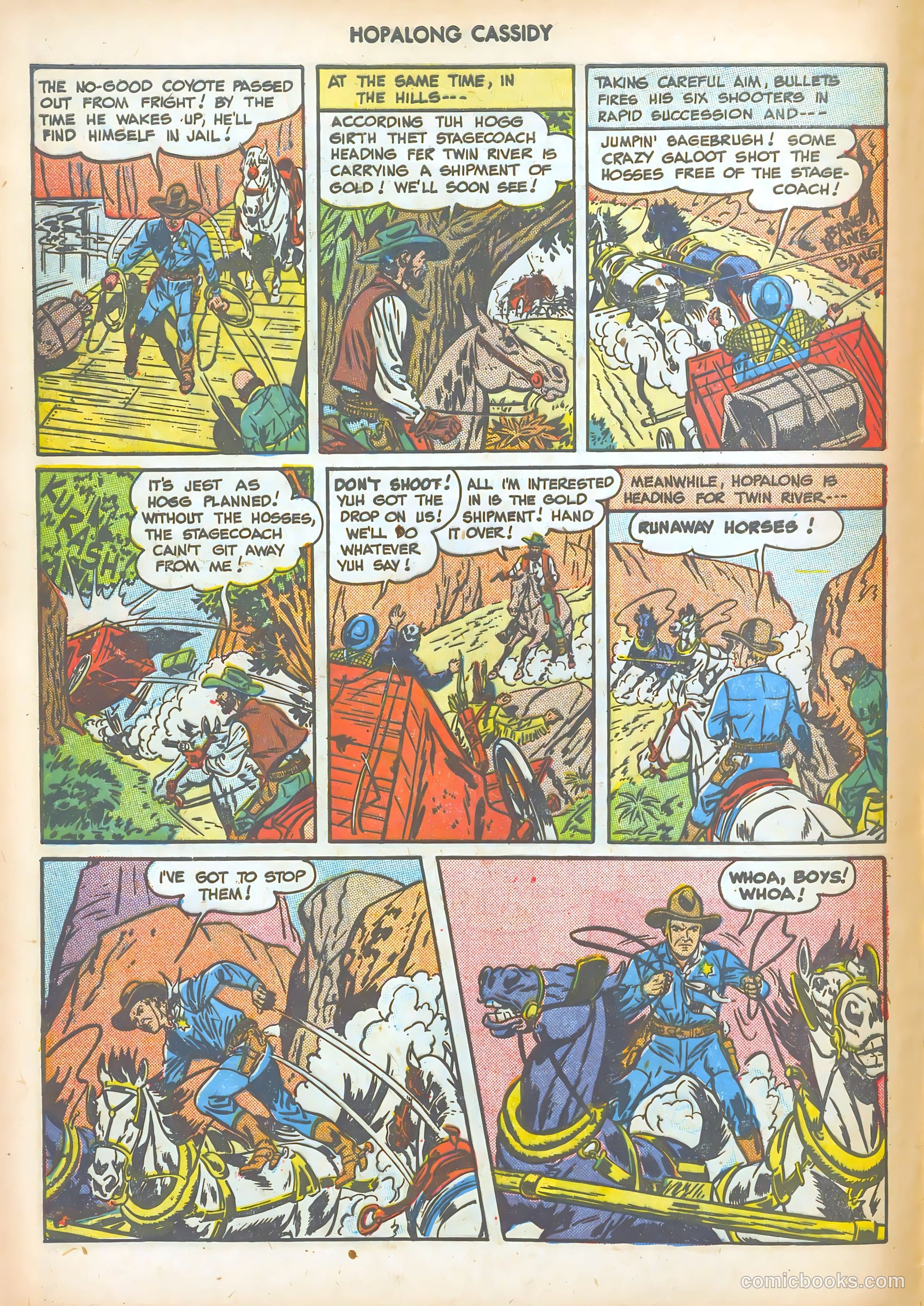 Hopalong Cassidy #32 — page 8 of 36