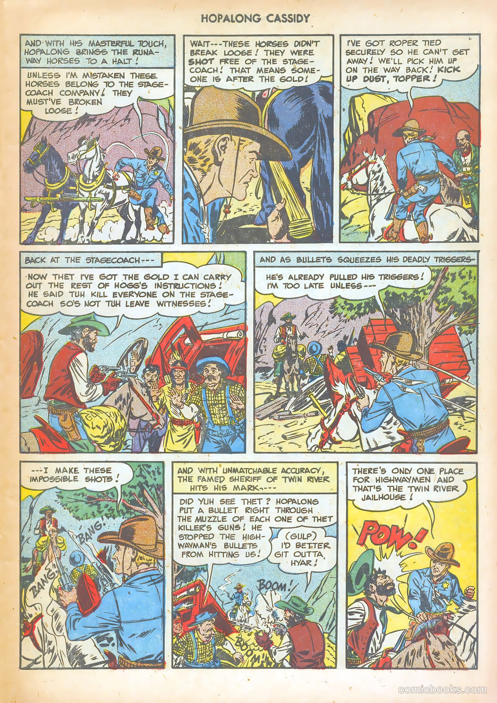 Hopalong Cassidy #32 — page 9 of 36