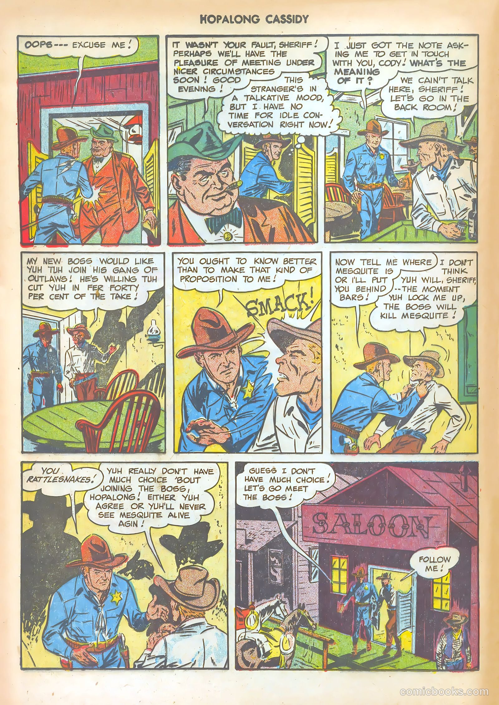 Hopalong Cassidy #32 — page 16 of 36