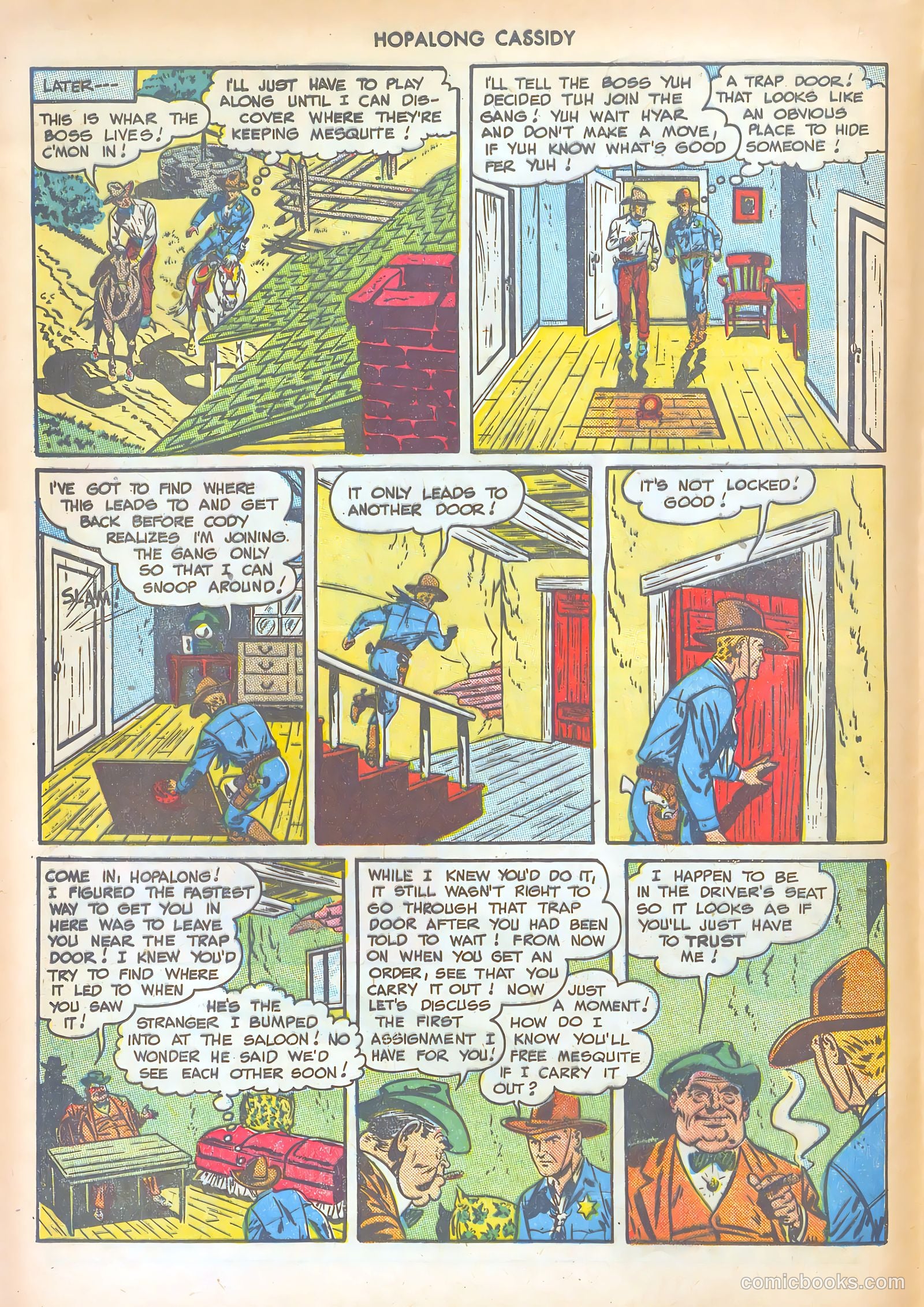Hopalong Cassidy #32 — page 18 of 36