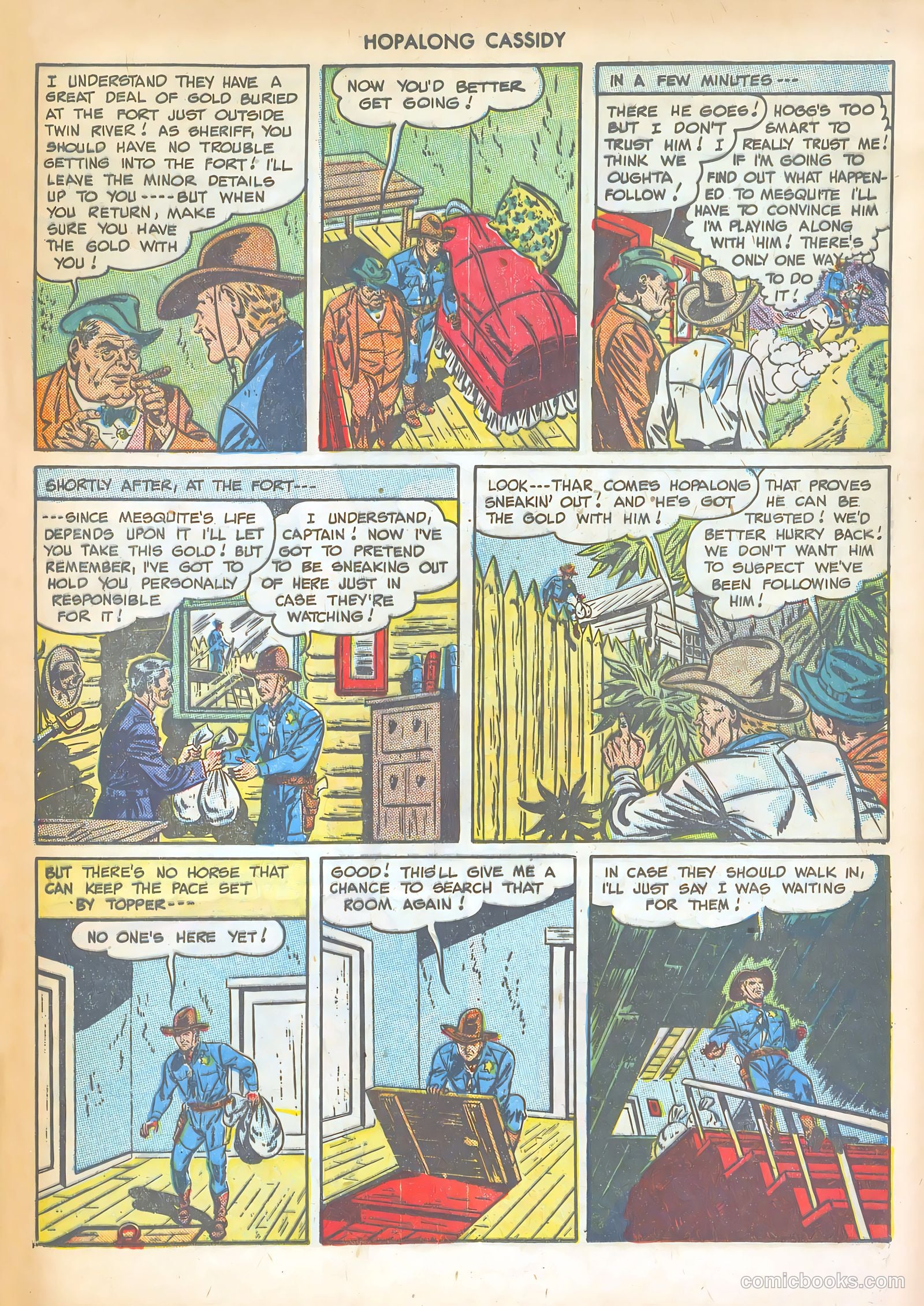 Hopalong Cassidy #32 — page 19 of 36