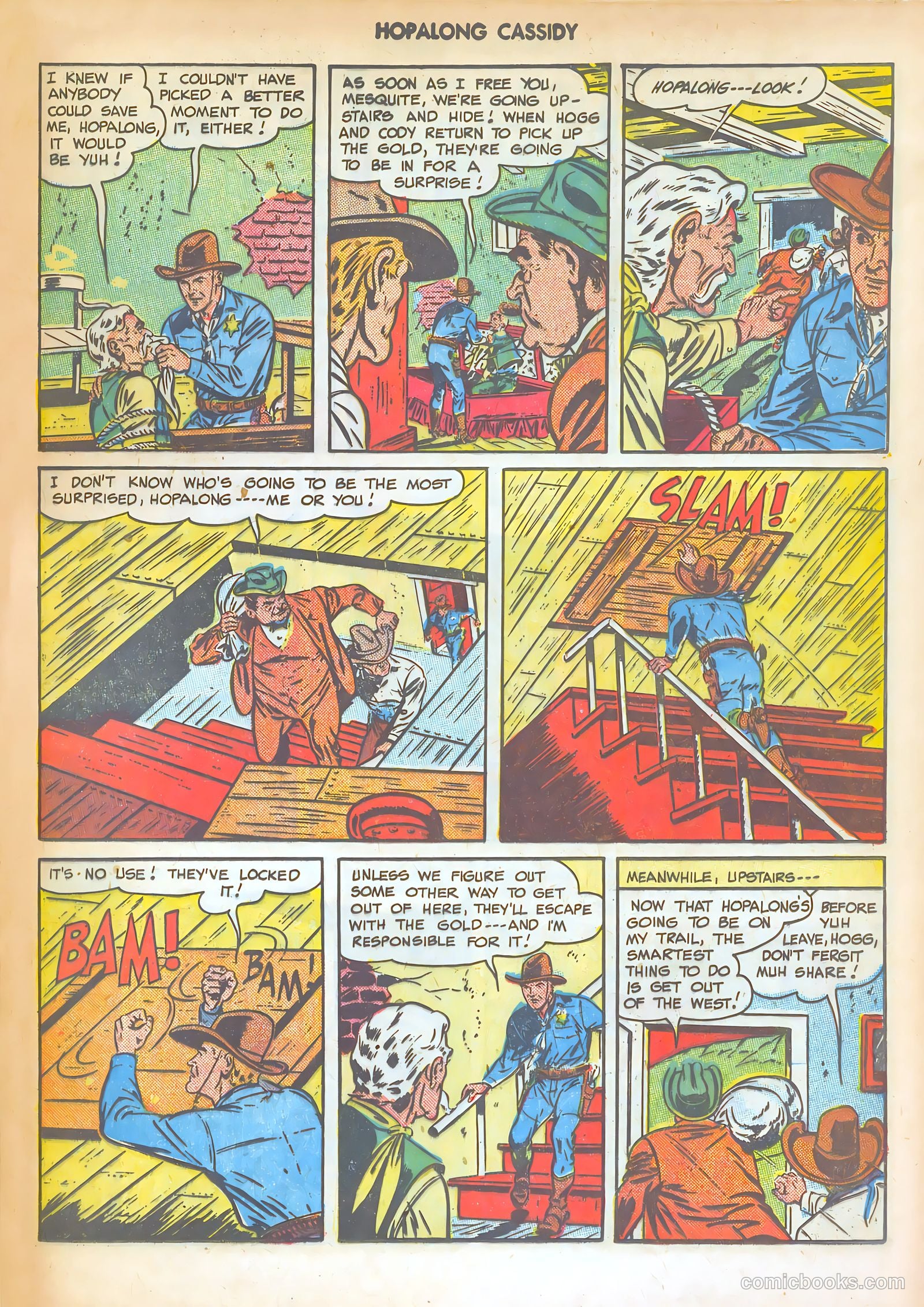 Hopalong Cassidy #32 — page 21 of 36