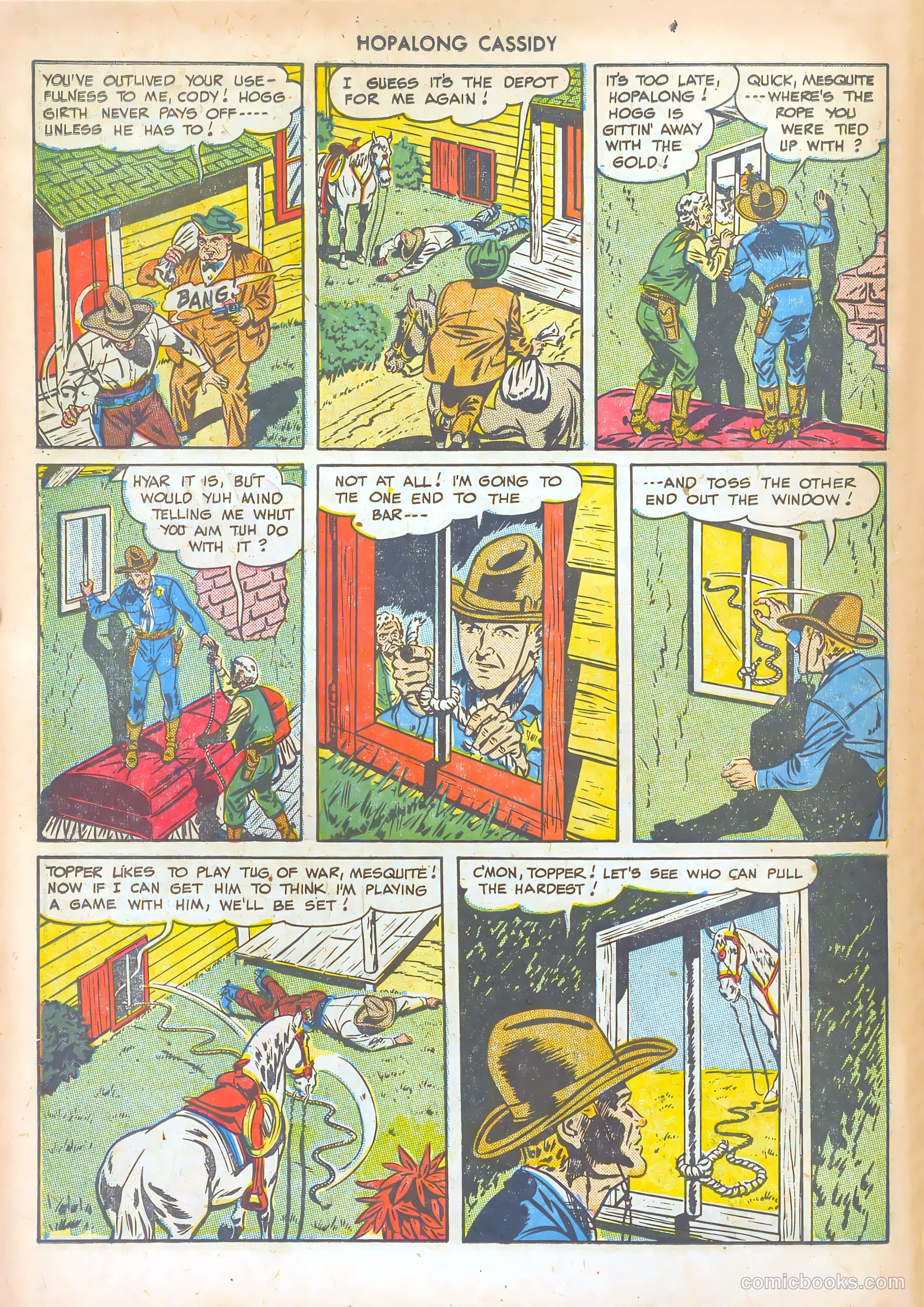 Hopalong Cassidy #32 — page 22 of 36